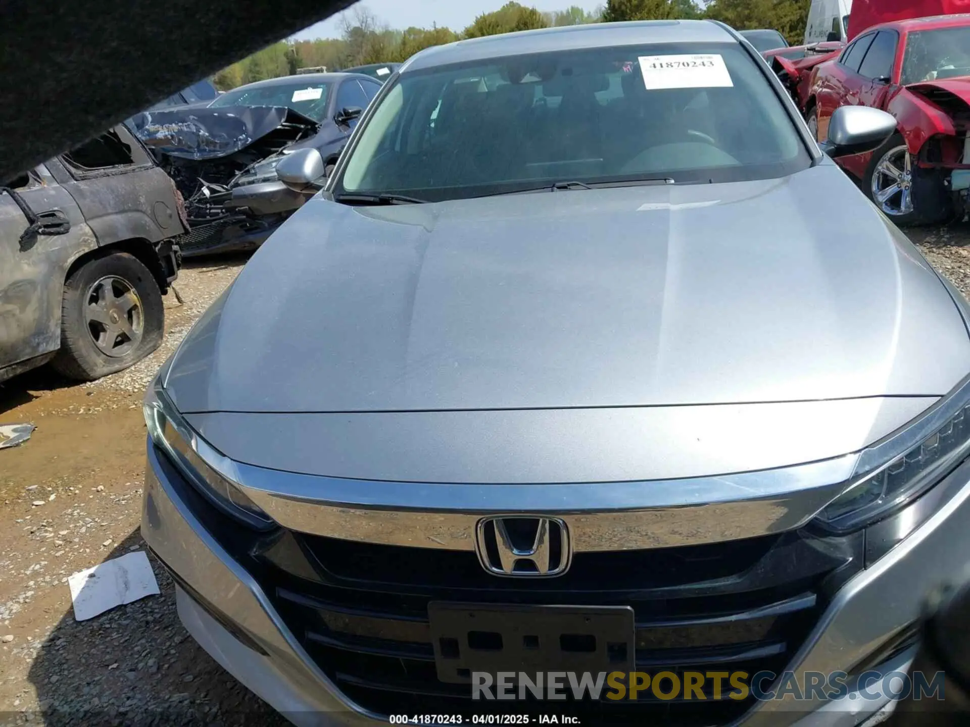 12 fotografías del automóvil dañado 1HGCV1F48LA025274 HONDA ACCORD 2020