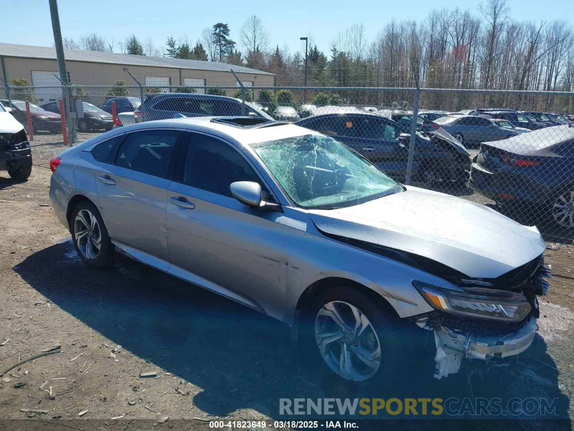 1 fotografías del automóvil dañado 1HGCV1F48LA064642 HONDA ACCORD 2020