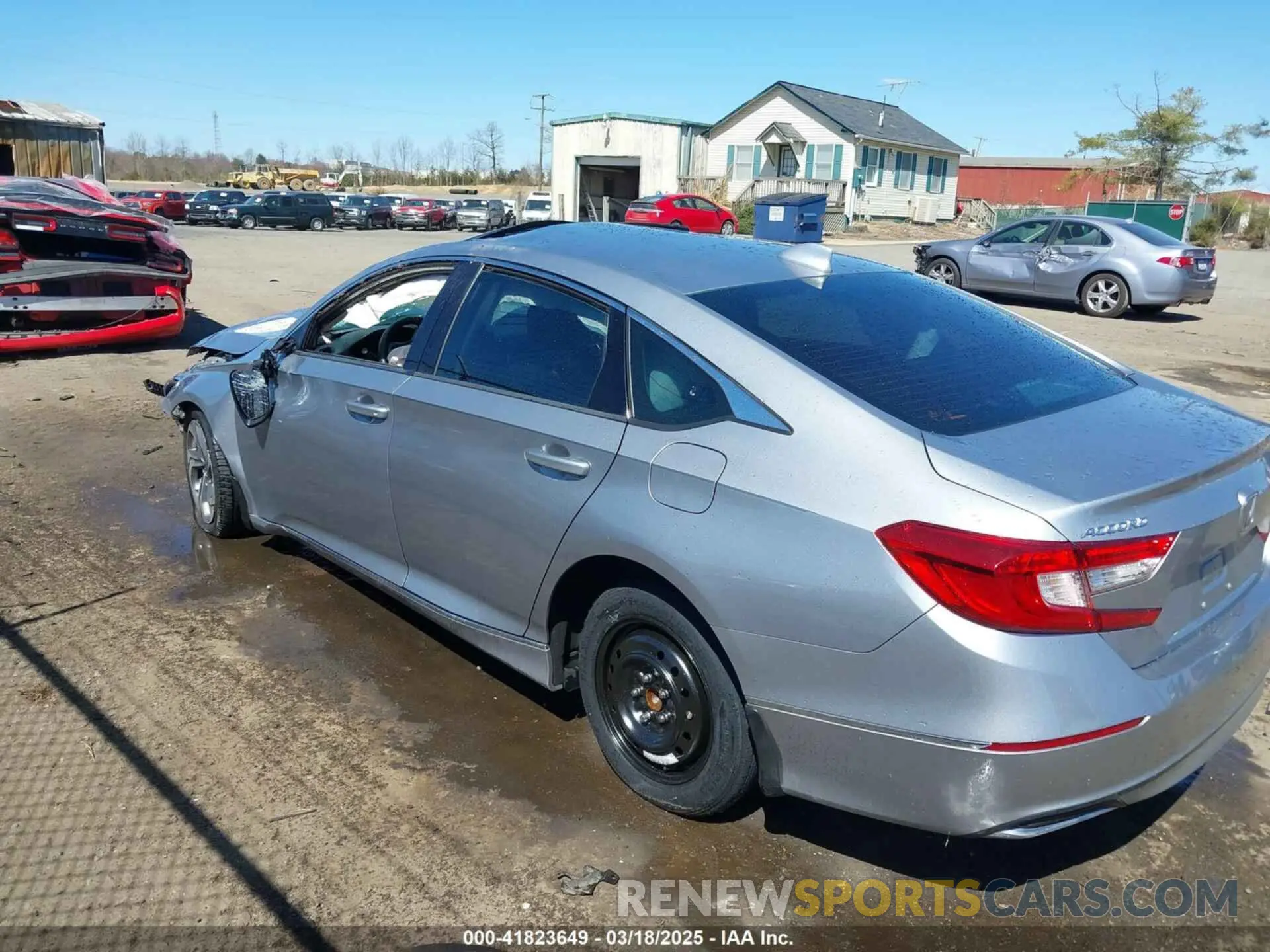 3 fotografías del automóvil dañado 1HGCV1F48LA064642 HONDA ACCORD 2020