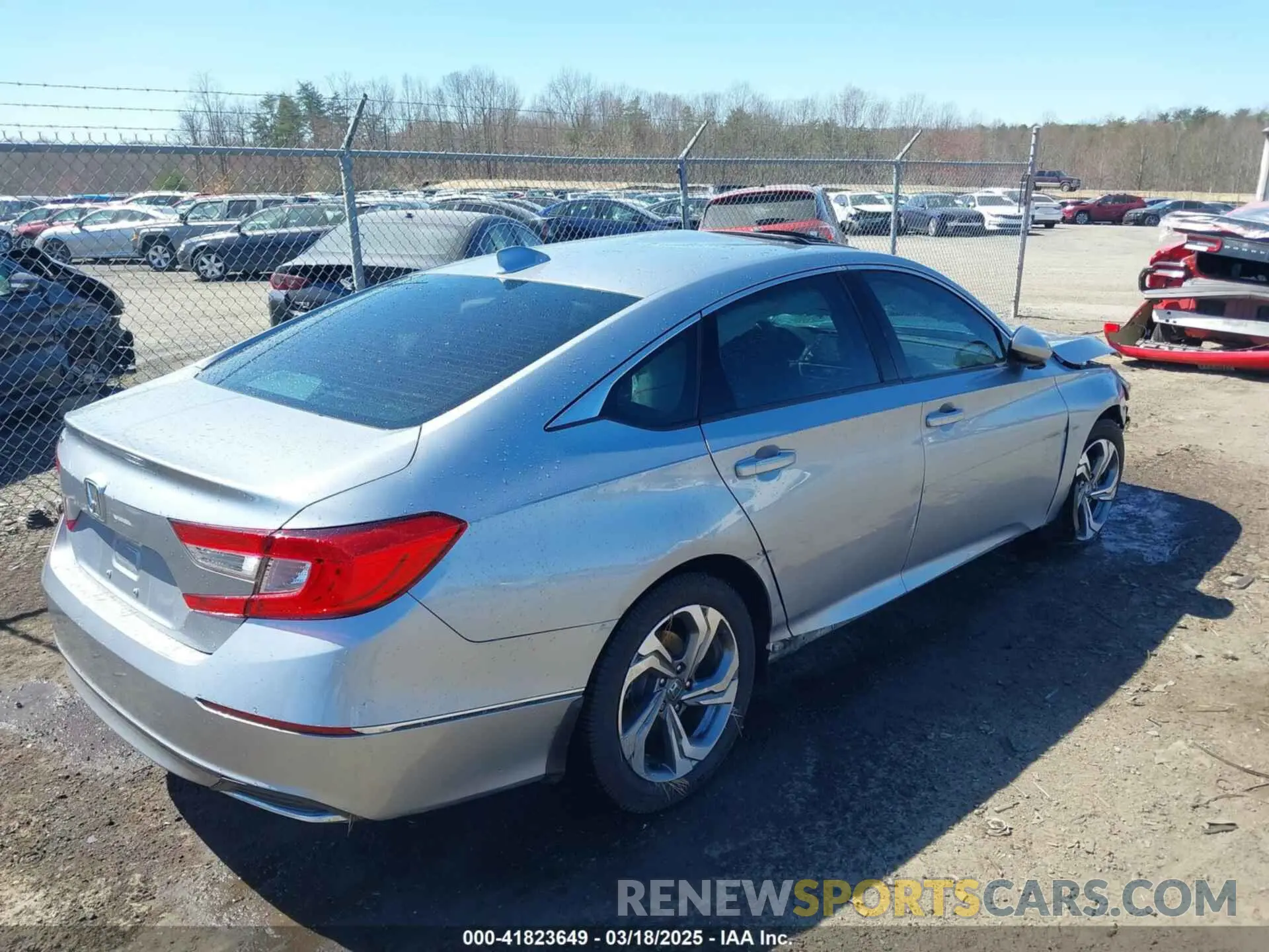 4 fotografías del automóvil dañado 1HGCV1F48LA064642 HONDA ACCORD 2020
