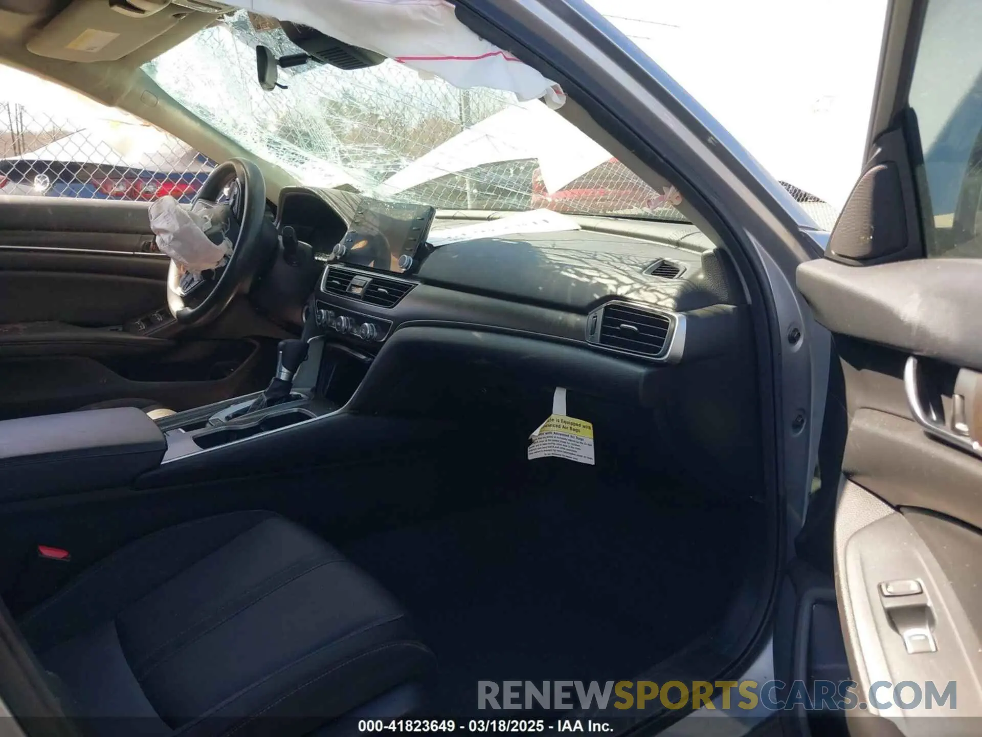 5 fotografías del automóvil dañado 1HGCV1F48LA064642 HONDA ACCORD 2020