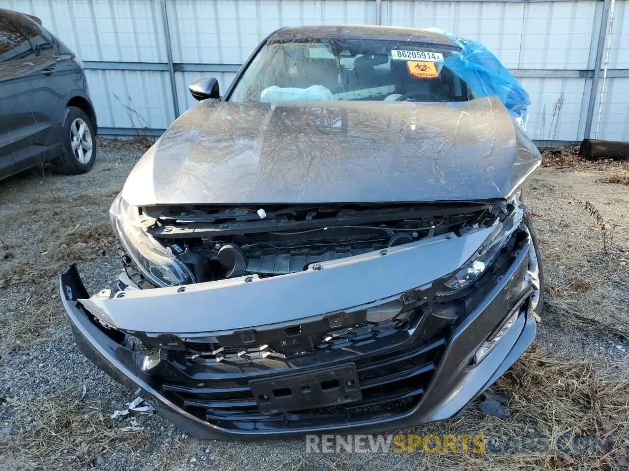 5 fotografías del automóvil dañado 1HGCV1F4XLA014499 HONDA ACCORD 2020