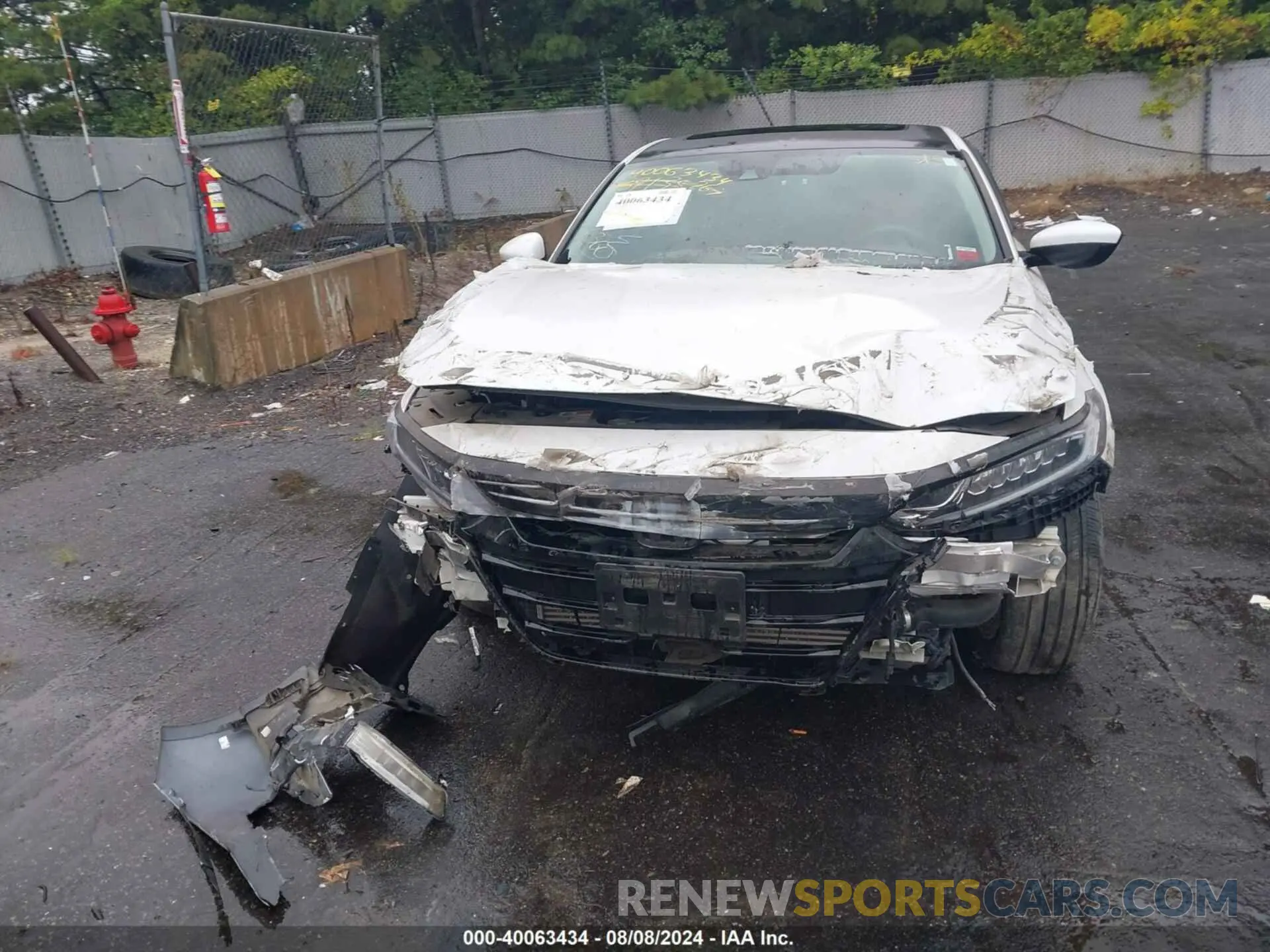 12 fotografías del automóvil dañado 1HGCV1F4XLA142970 HONDA ACCORD 2020