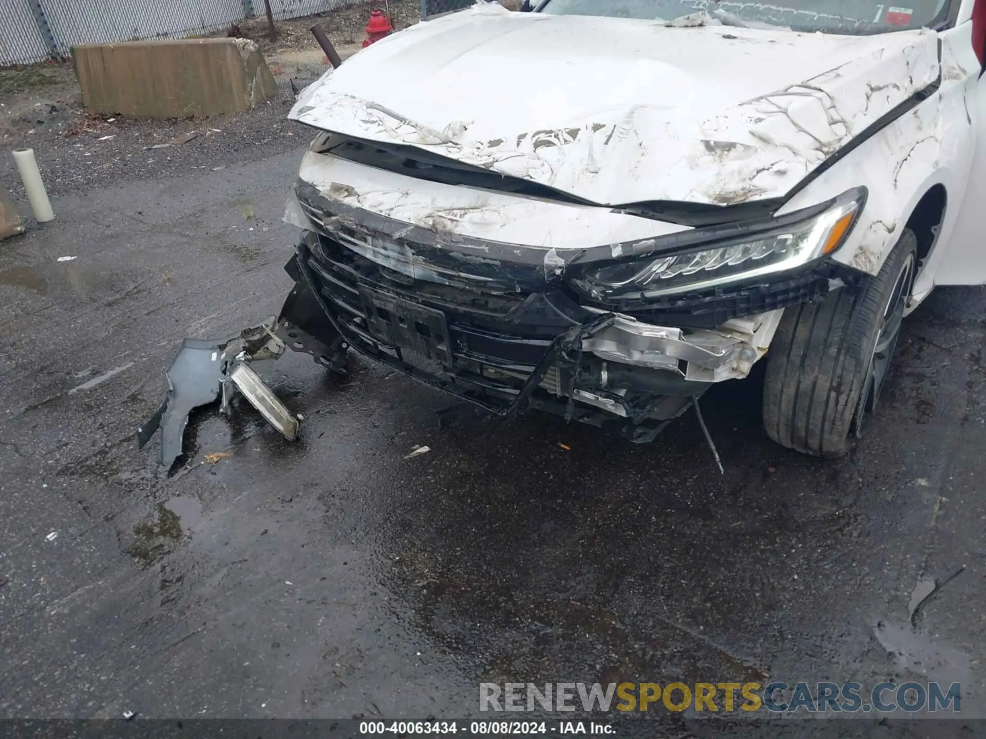 6 fotografías del automóvil dañado 1HGCV1F4XLA142970 HONDA ACCORD 2020