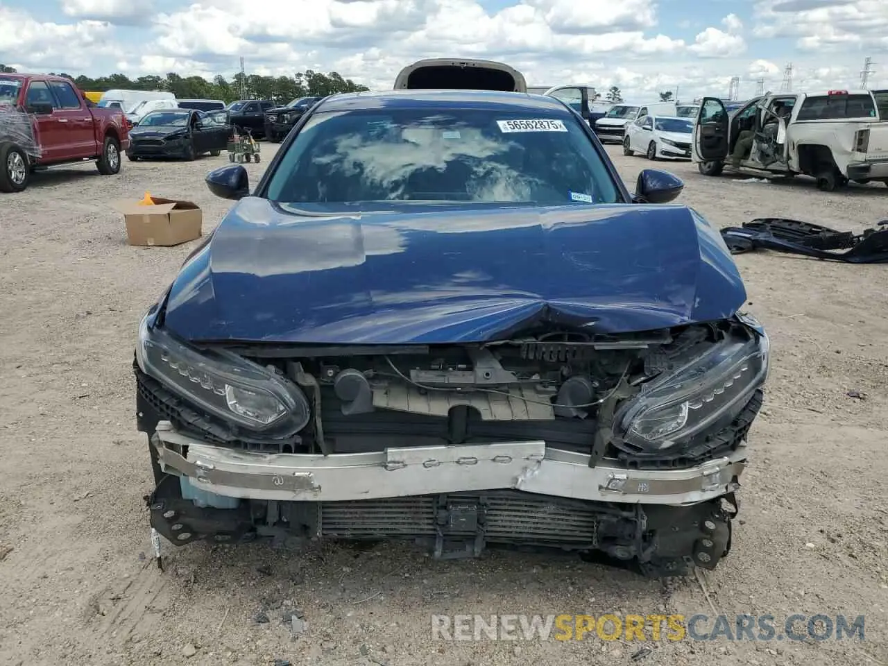 5 fotografías del automóvil dañado 1HGCV1F51LA026131 HONDA ACCORD 2020