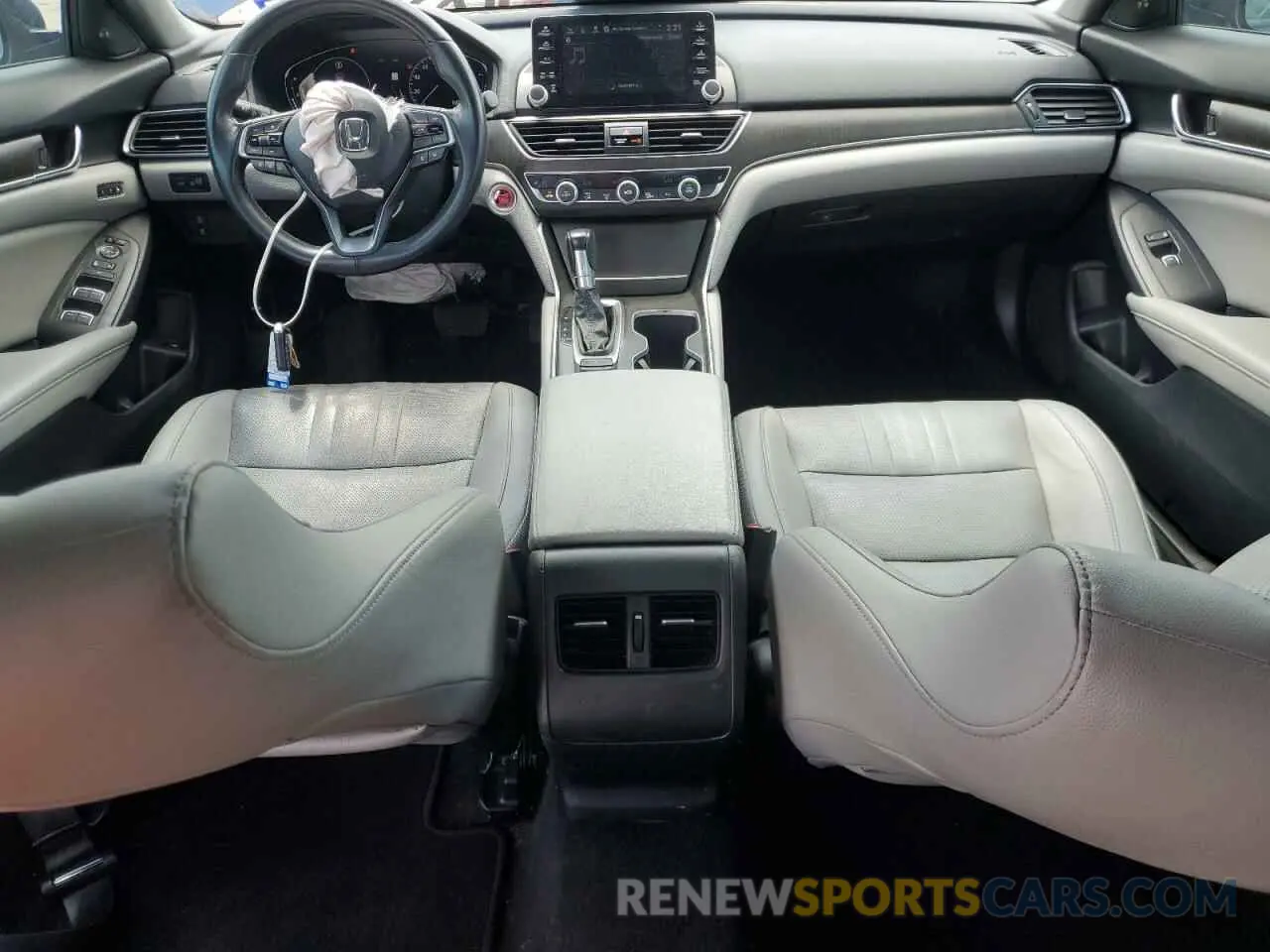 8 fotografías del automóvil dañado 1HGCV1F51LA026131 HONDA ACCORD 2020