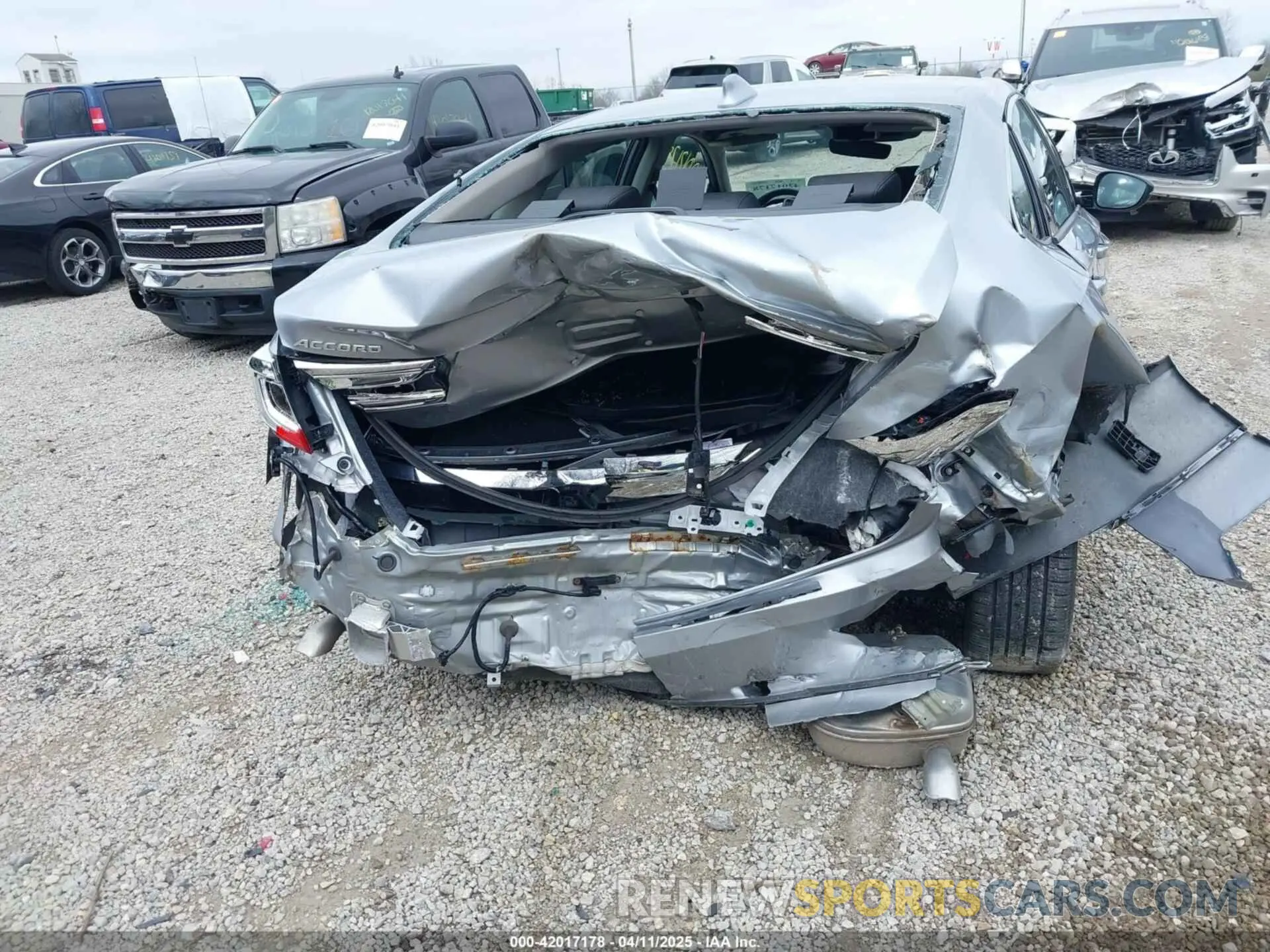6 fotografías del automóvil dañado 1HGCV1F54LA014409 HONDA ACCORD 2020