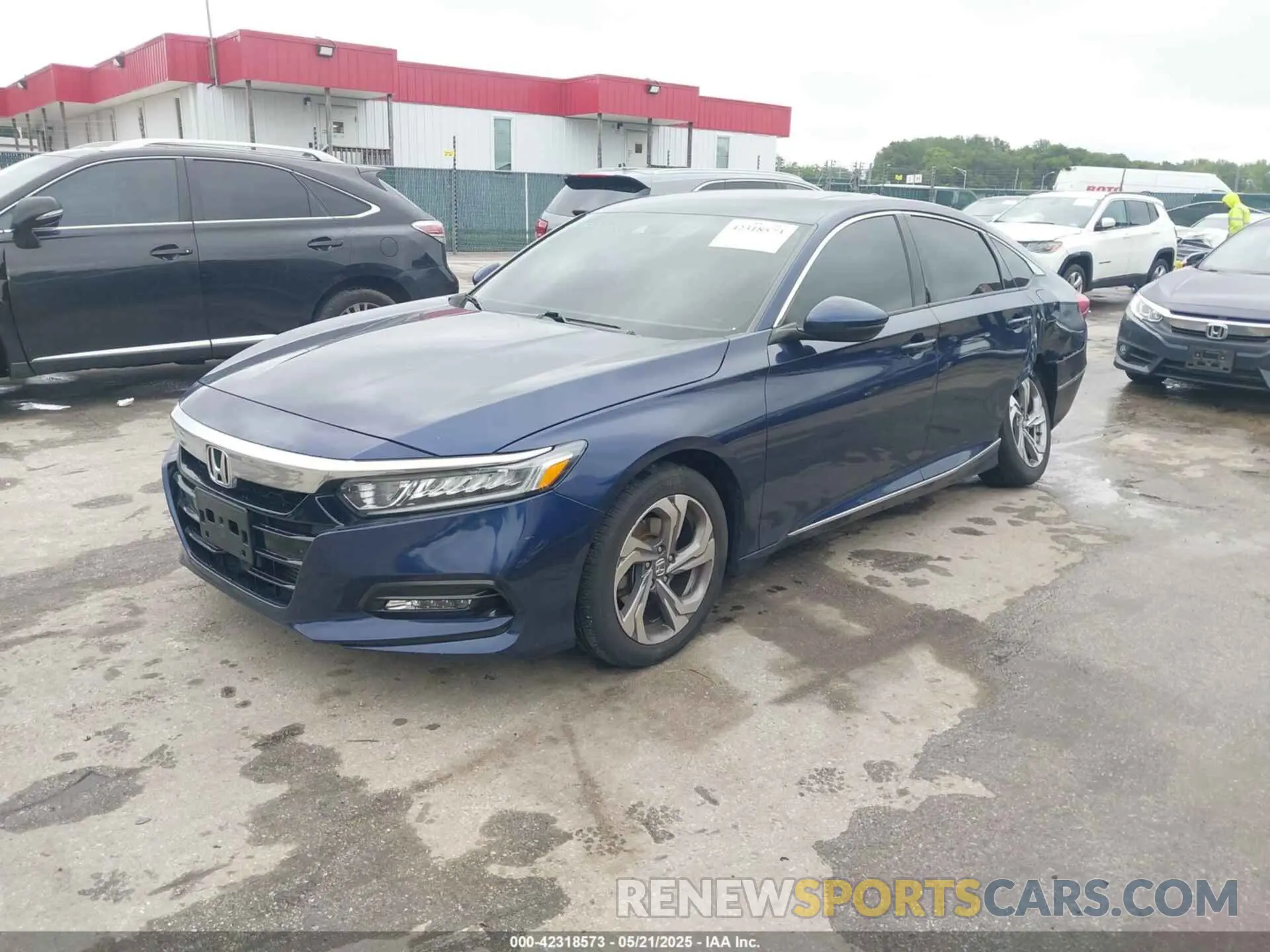 2 fotografías del automóvil dañado 1HGCV1F54LA041707 HONDA ACCORD 2020
