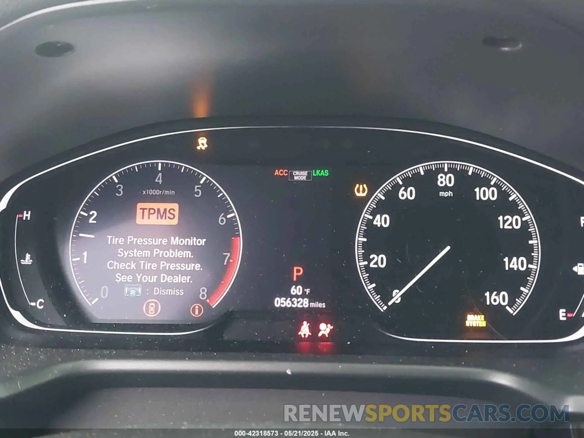 7 fotografías del automóvil dañado 1HGCV1F54LA041707 HONDA ACCORD 2020