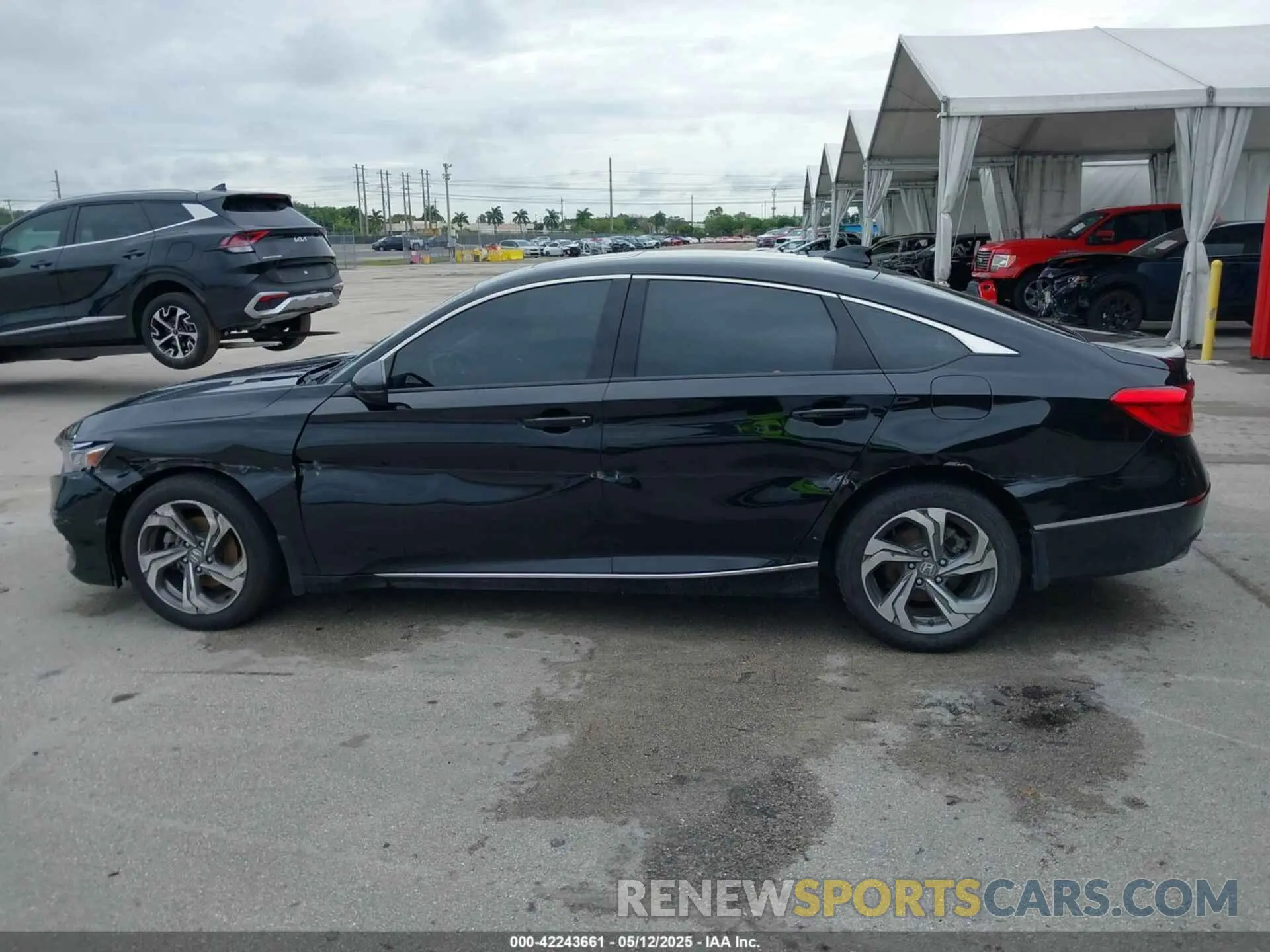14 fotografías del automóvil dañado 1HGCV1F55LA064719 HONDA ACCORD 2020