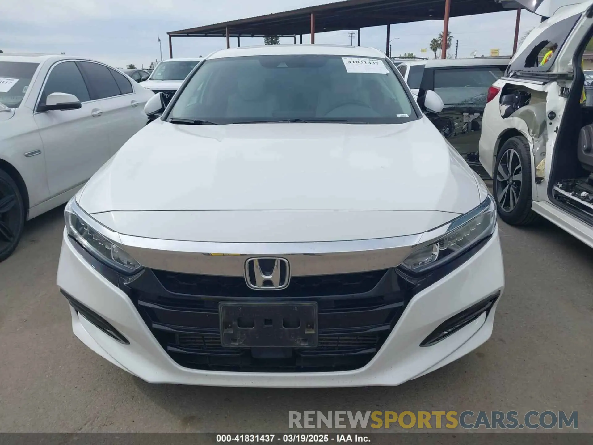 12 fotografías del automóvil dañado 1HGCV1F55LA070486 HONDA ACCORD 2020