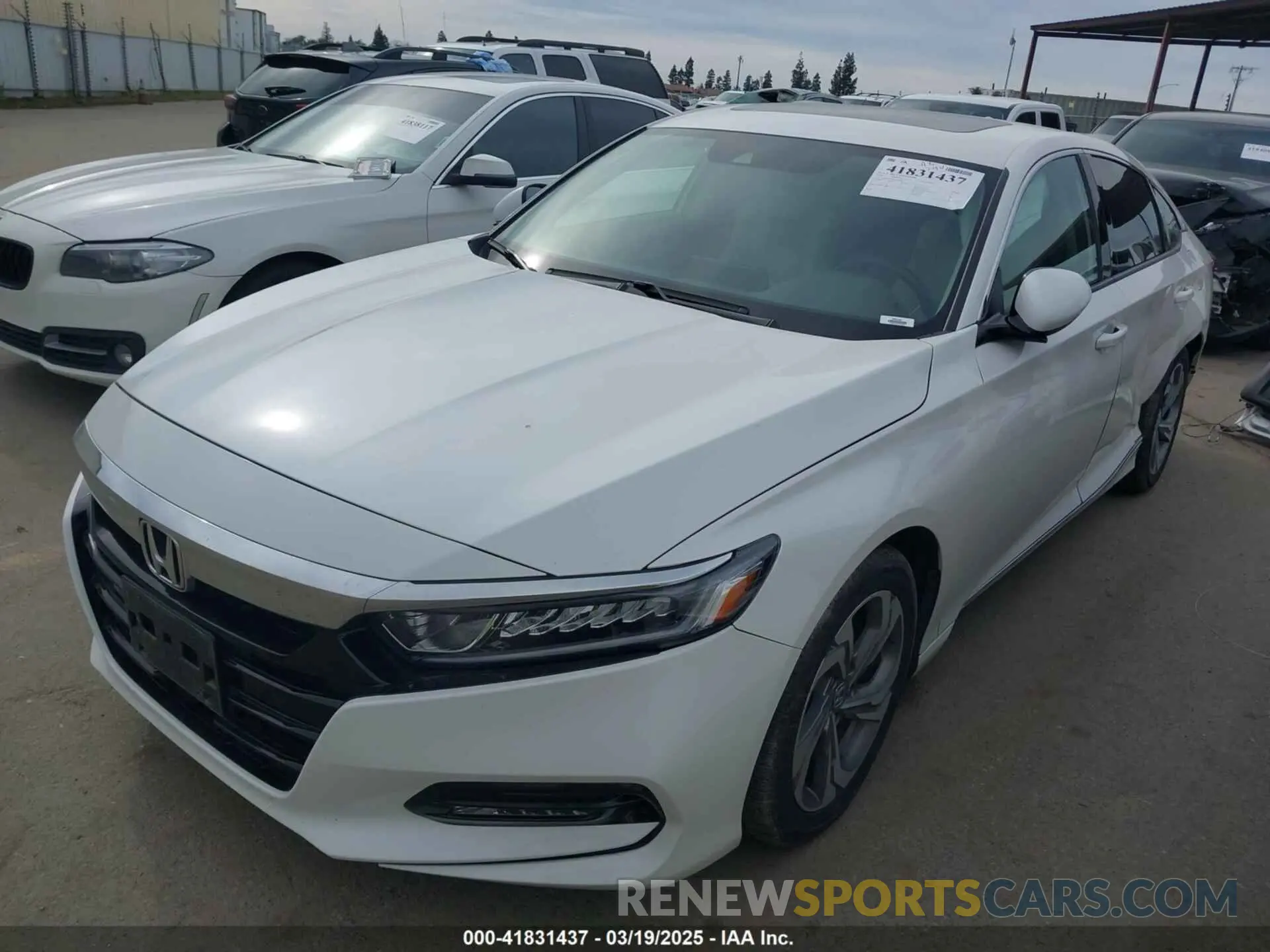 2 fotografías del automóvil dañado 1HGCV1F55LA070486 HONDA ACCORD 2020