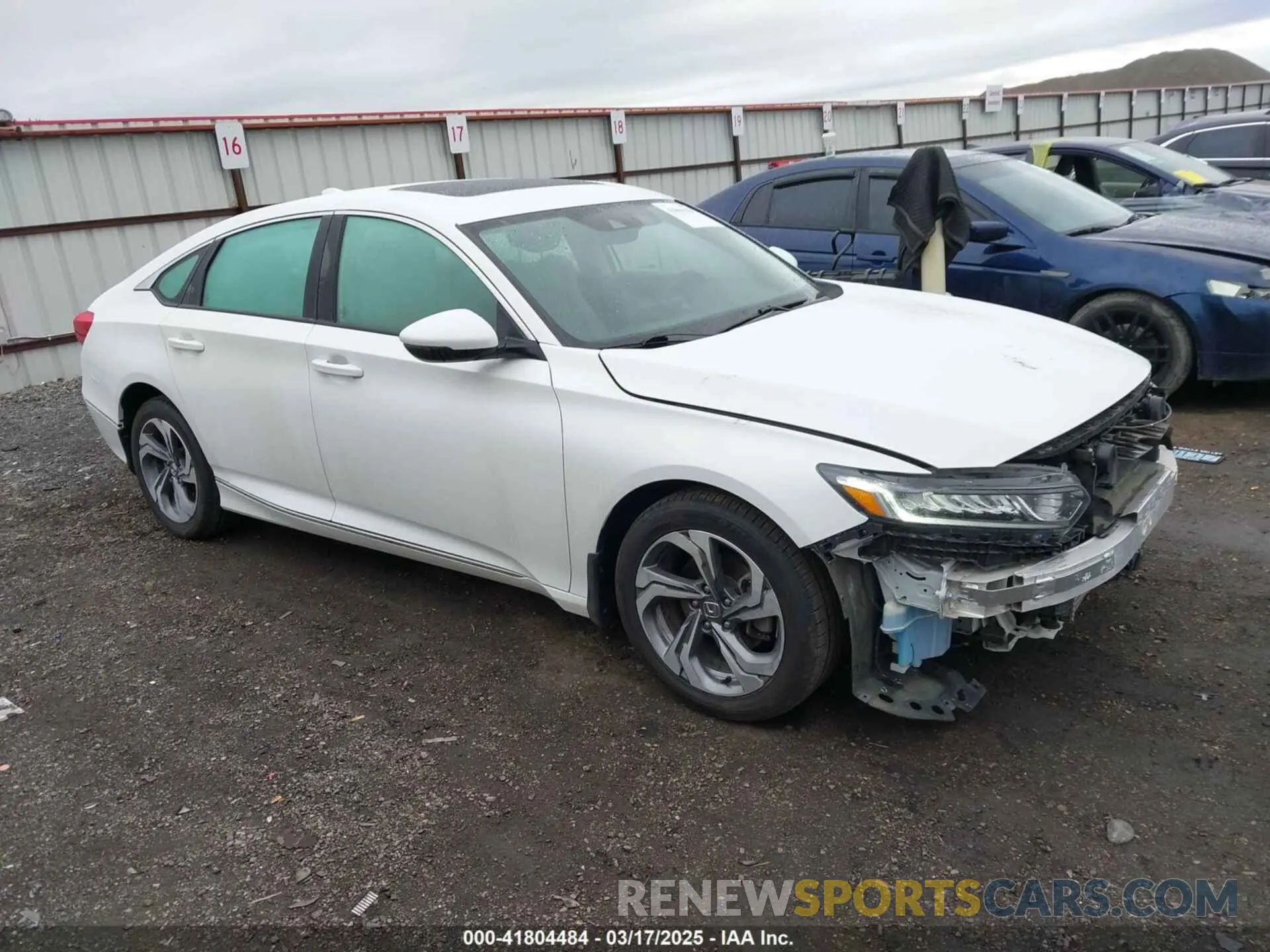 1 fotografías del automóvil dañado 1HGCV1F57LA110227 HONDA ACCORD 2020