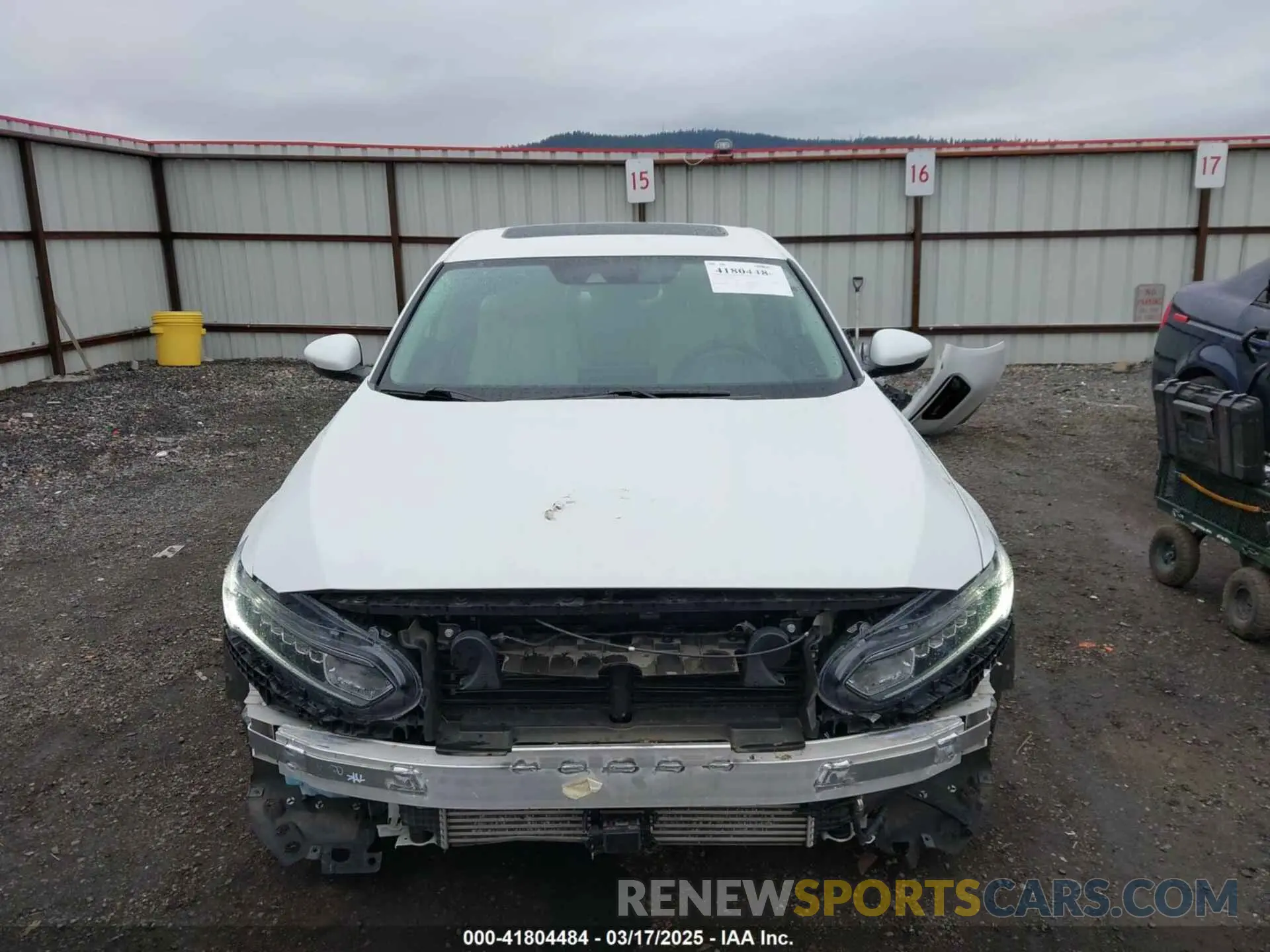 13 fotografías del automóvil dañado 1HGCV1F57LA110227 HONDA ACCORD 2020