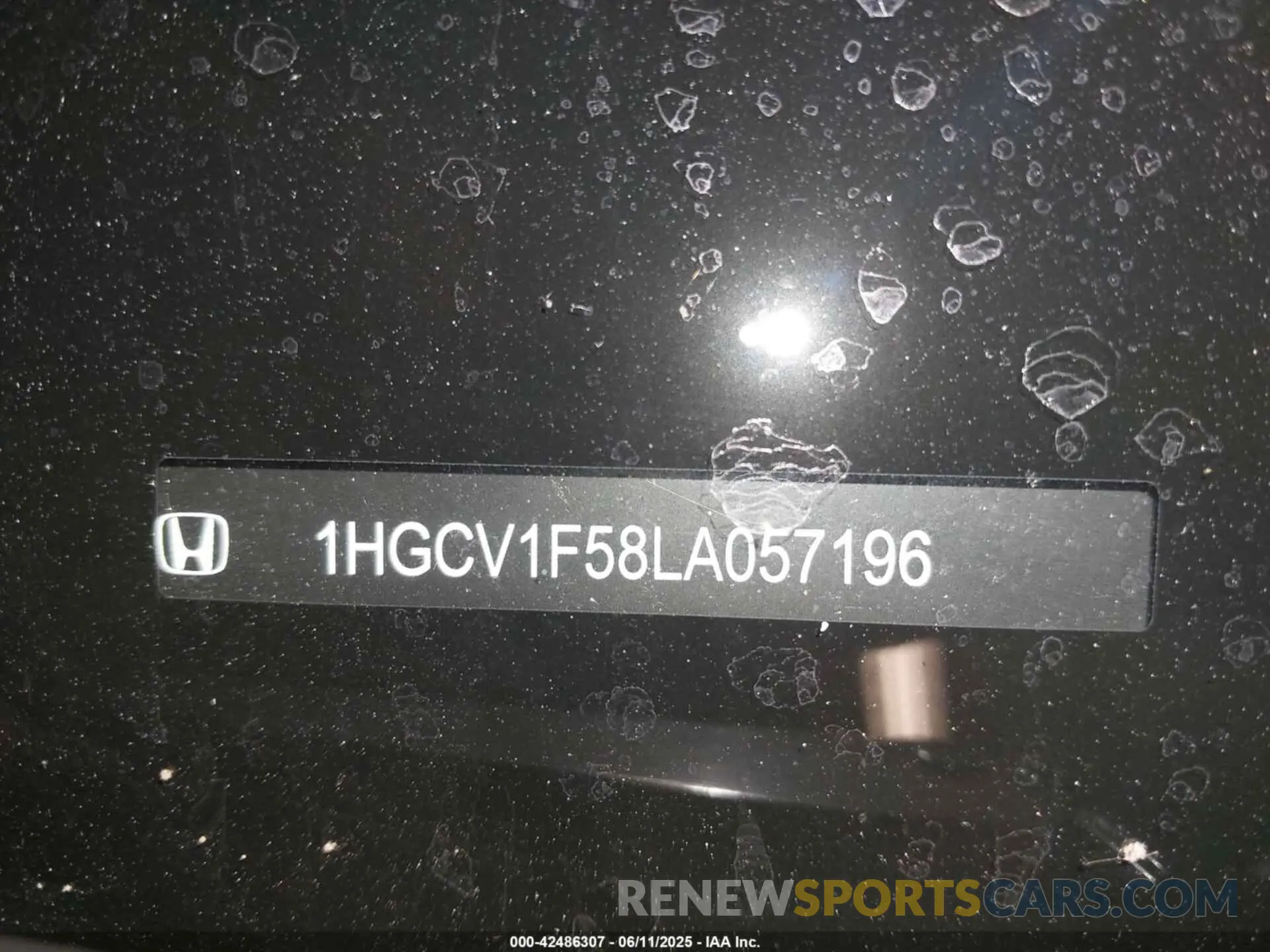 17 fotografías del automóvil dañado 1HGCV1F58LA057196 HONDA ACCORD 2020