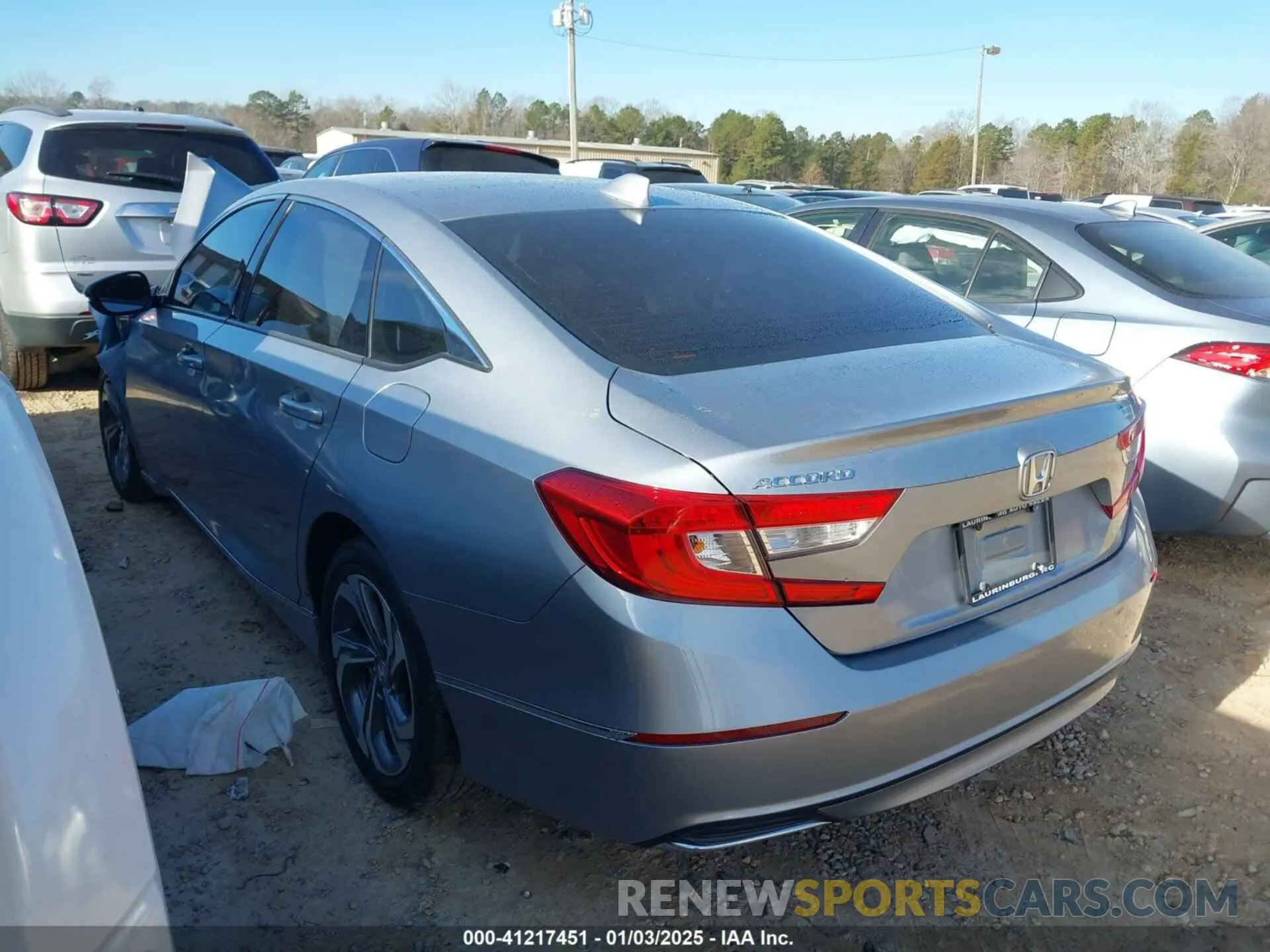 3 fotografías del automóvil dañado 1HGCV1F5XLA021980 HONDA ACCORD 2020