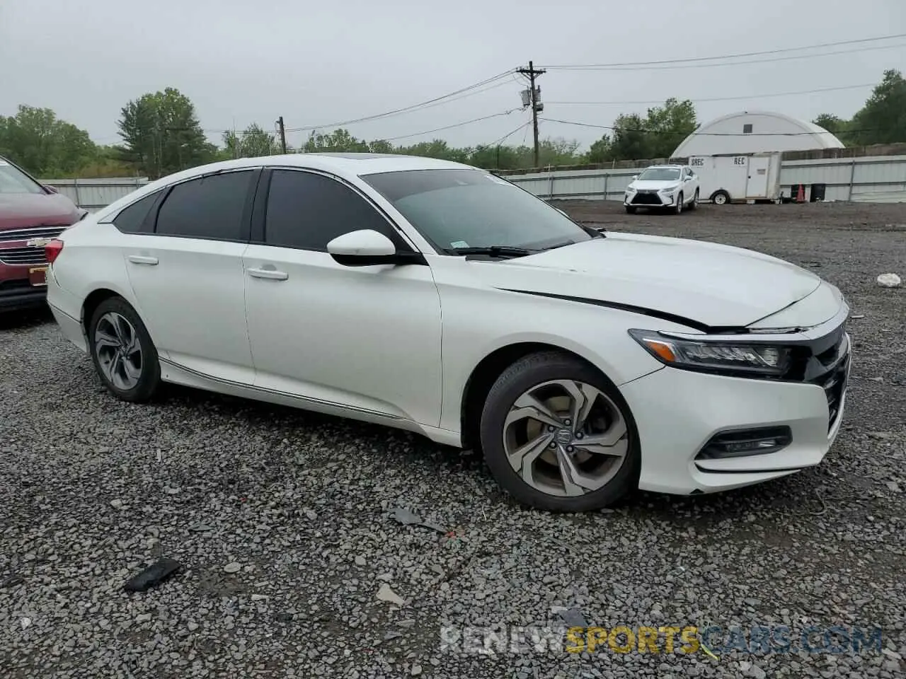 4 fotografías del automóvil dañado 1HGCV1F5XLA034390 HONDA ACCORD 2020