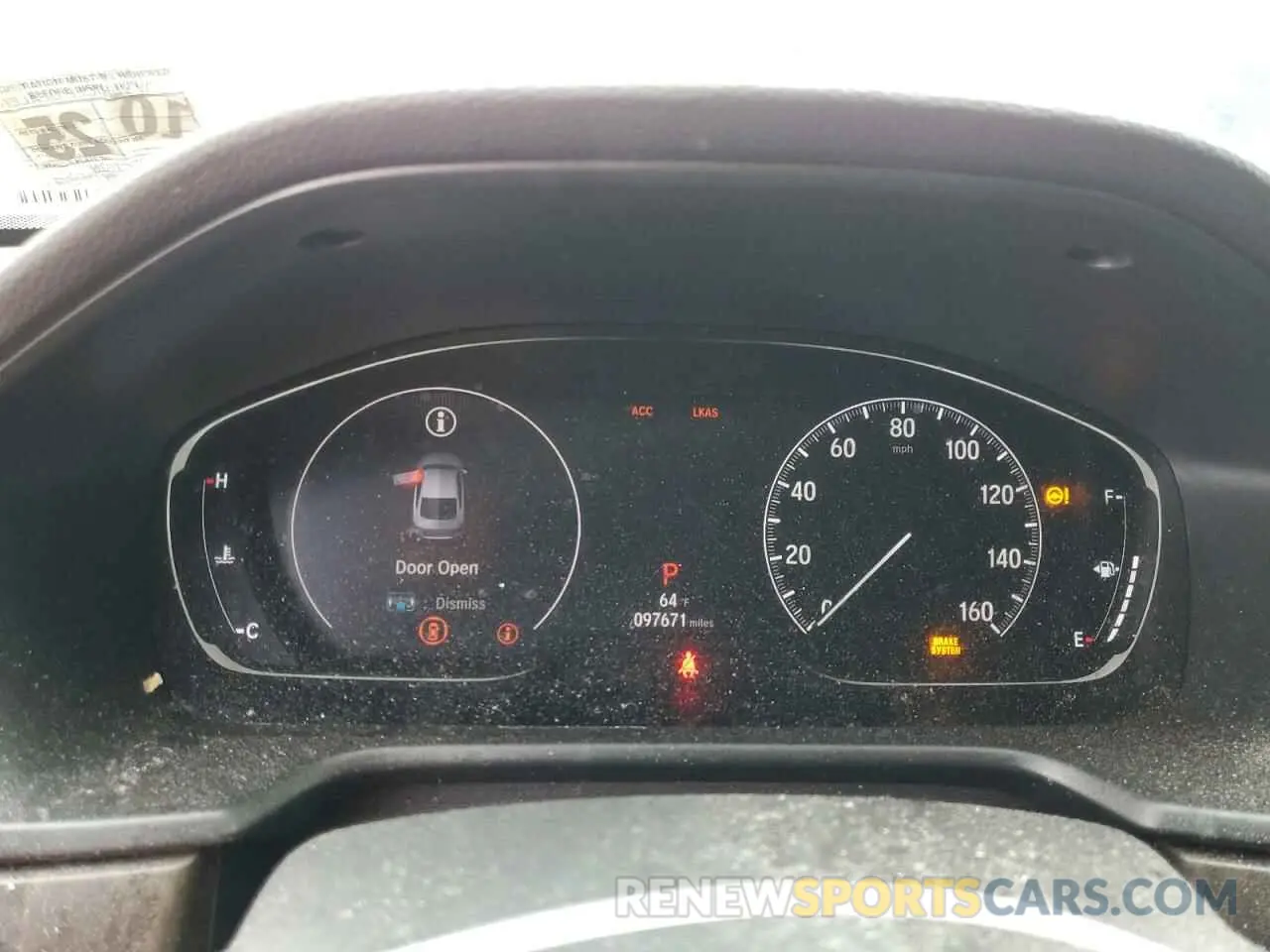 9 fotografías del automóvil dañado 1HGCV1F5XLA034390 HONDA ACCORD 2020