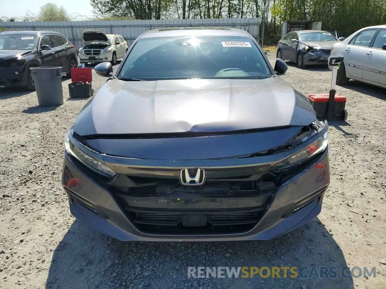 5 fotografías del automóvil dañado 1HGCV2F30LA003069 HONDA ACCORD 2020