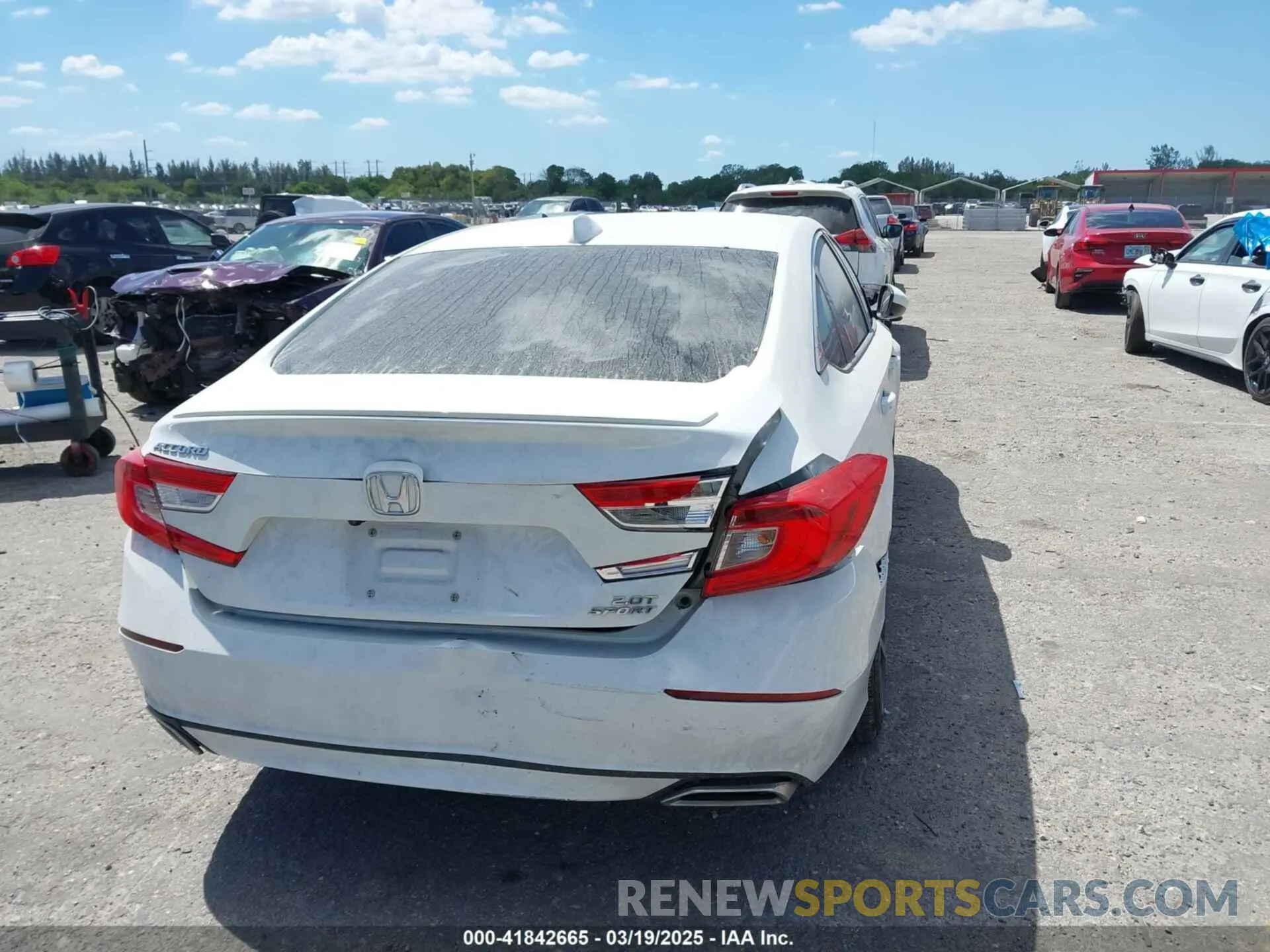 6 fotografías del automóvil dañado 1HGCV2F30LA027209 HONDA ACCORD 2020