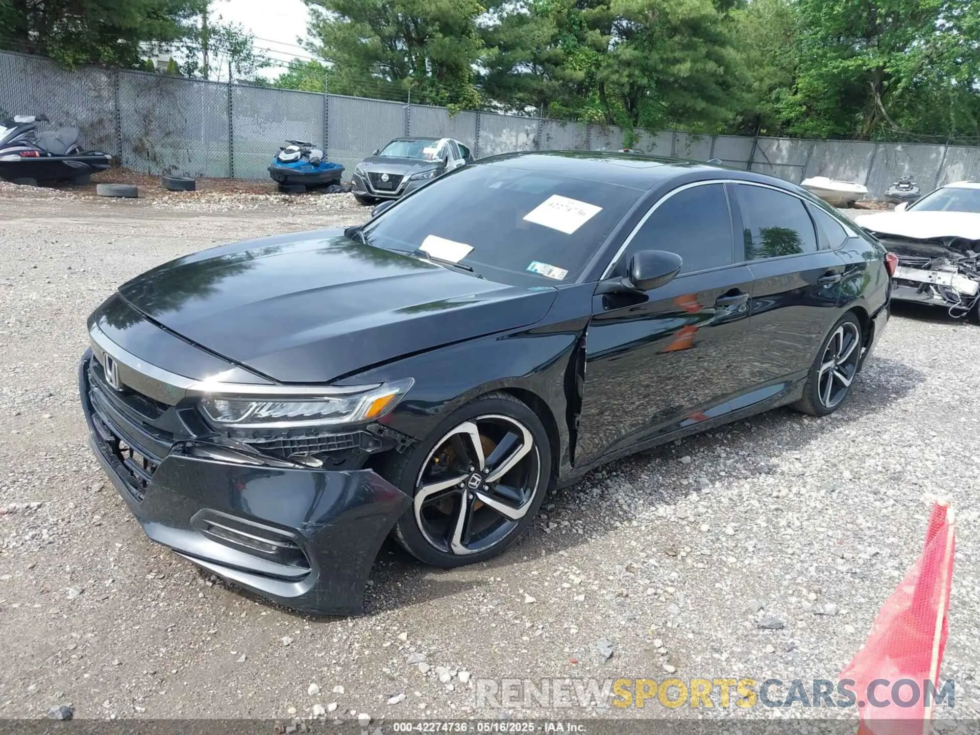 2 fotografías del automóvil dañado 1HGCV2F31LA001878 HONDA ACCORD 2020