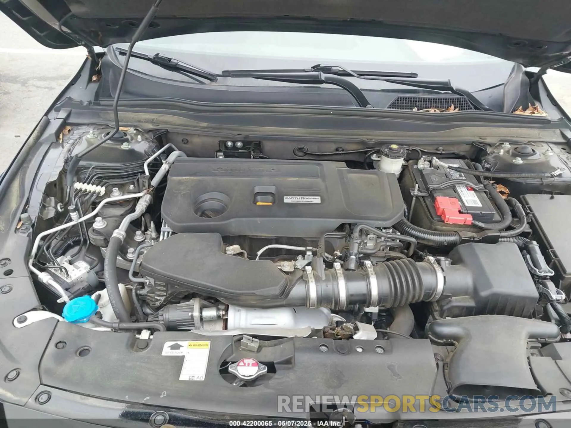 10 fotografías del automóvil dañado 1HGCV2F31LA012542 HONDA ACCORD 2020
