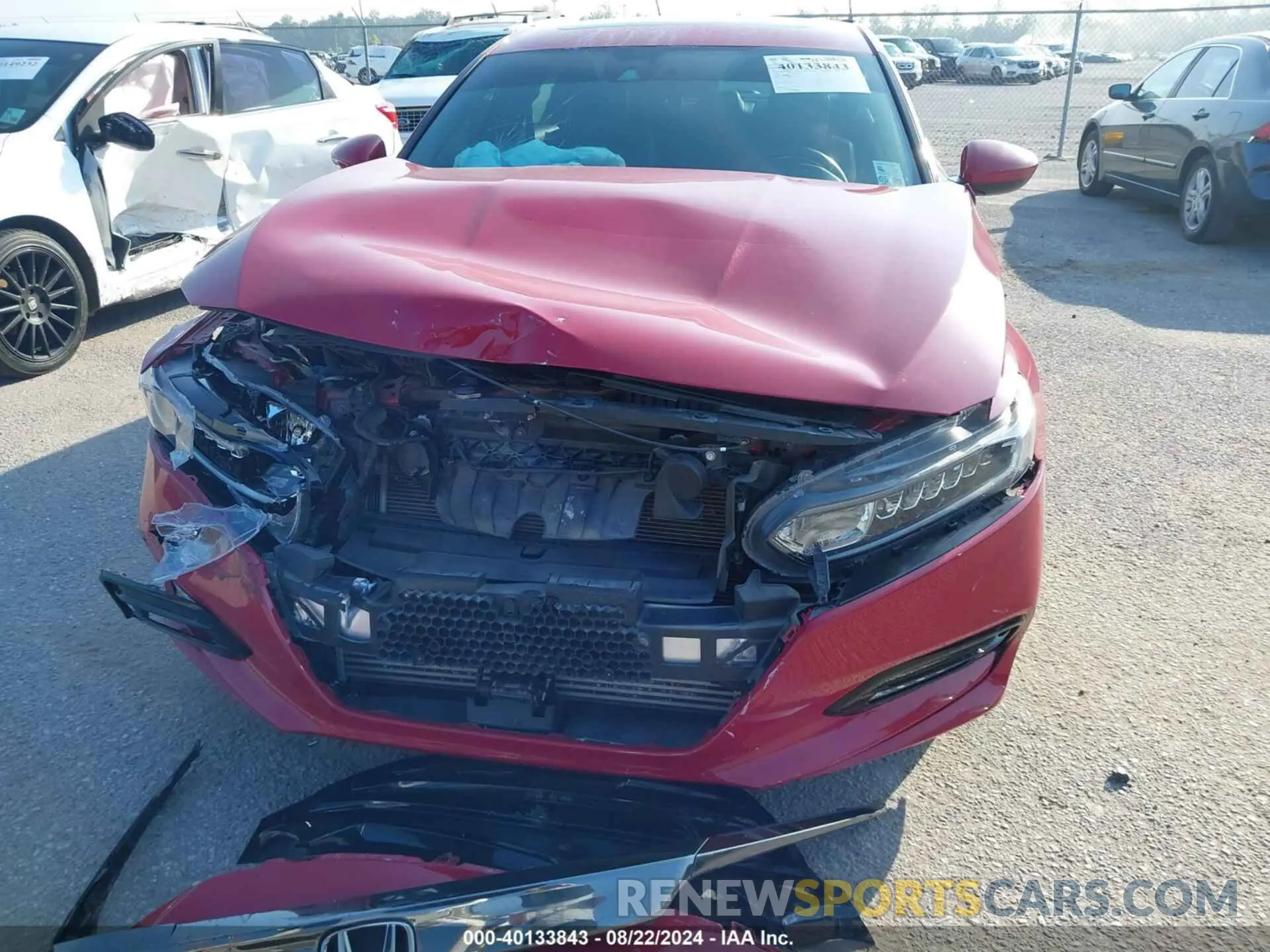 12 fotografías del automóvil dañado 1HGCV2F31LA015120 HONDA ACCORD 2020