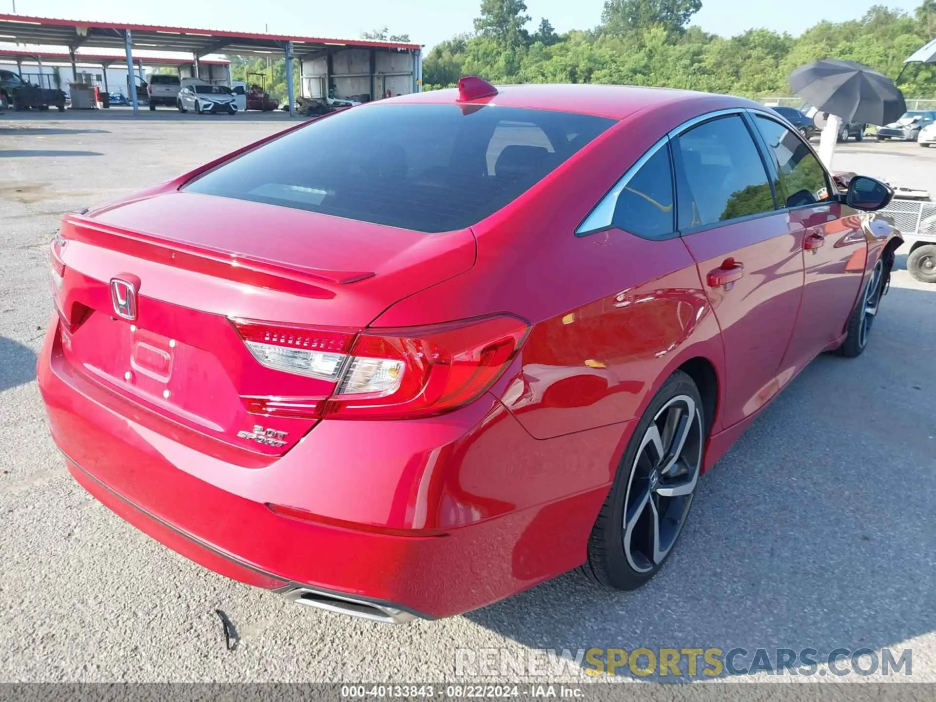 4 fotografías del automóvil dañado 1HGCV2F31LA015120 HONDA ACCORD 2020