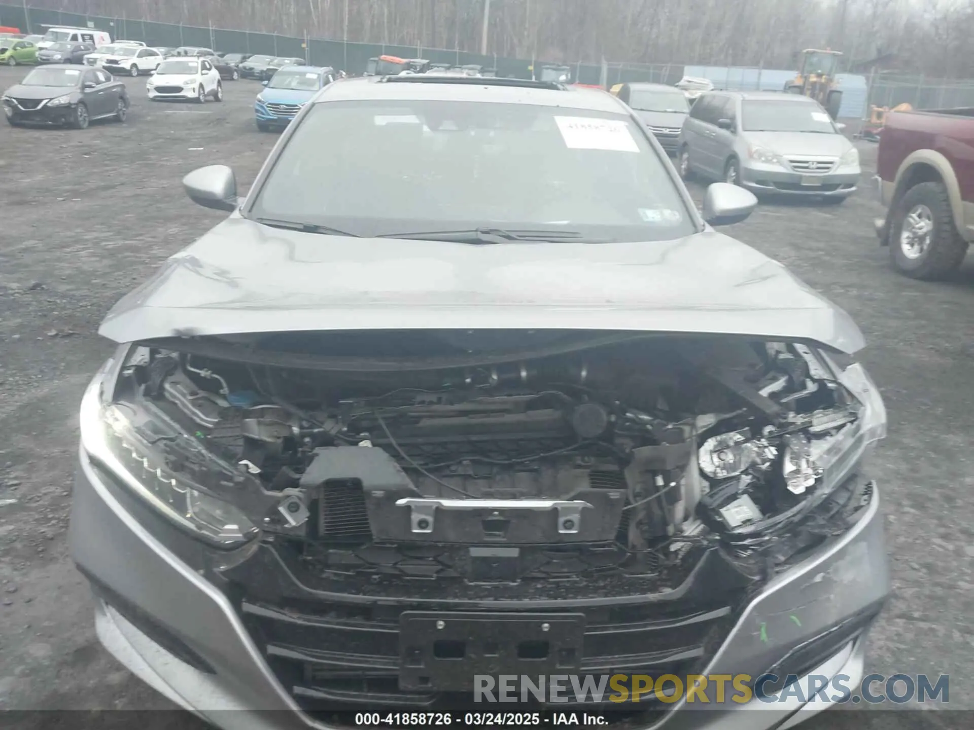 6 fotografías del automóvil dañado 1HGCV2F31LA024268 HONDA ACCORD 2020