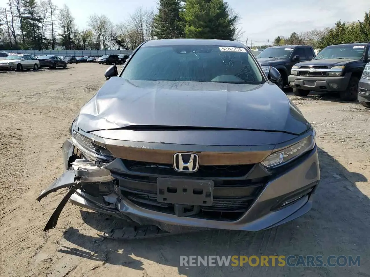 5 fotografías del automóvil dañado 1HGCV2F32LA009018 HONDA ACCORD 2020