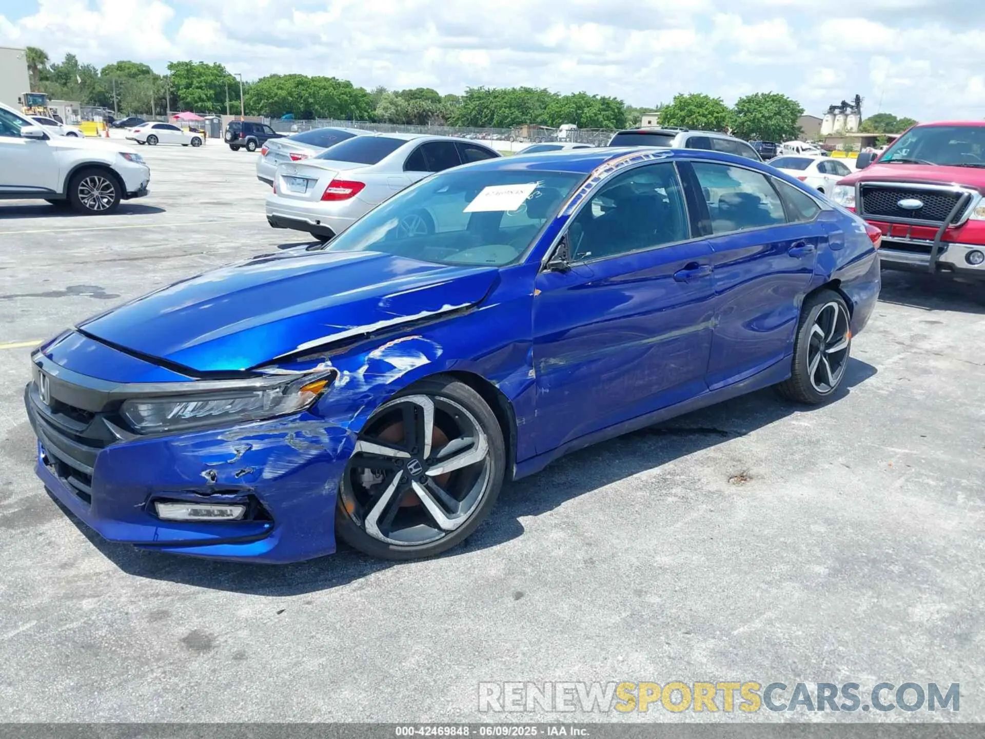 2 fotografías del automóvil dañado 1HGCV2F32LA022514 HONDA ACCORD 2020
