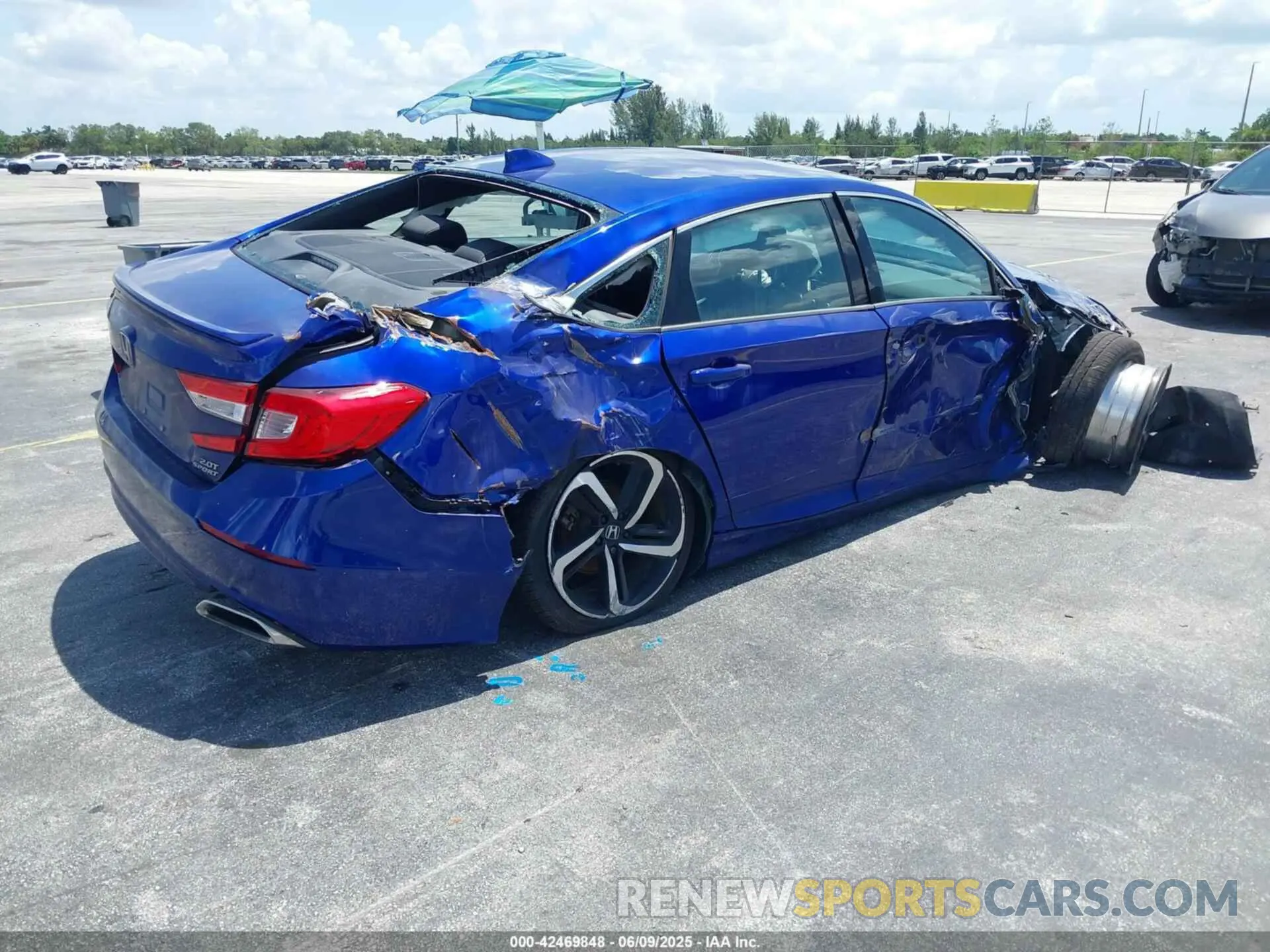 4 fotografías del automóvil dañado 1HGCV2F32LA022514 HONDA ACCORD 2020
