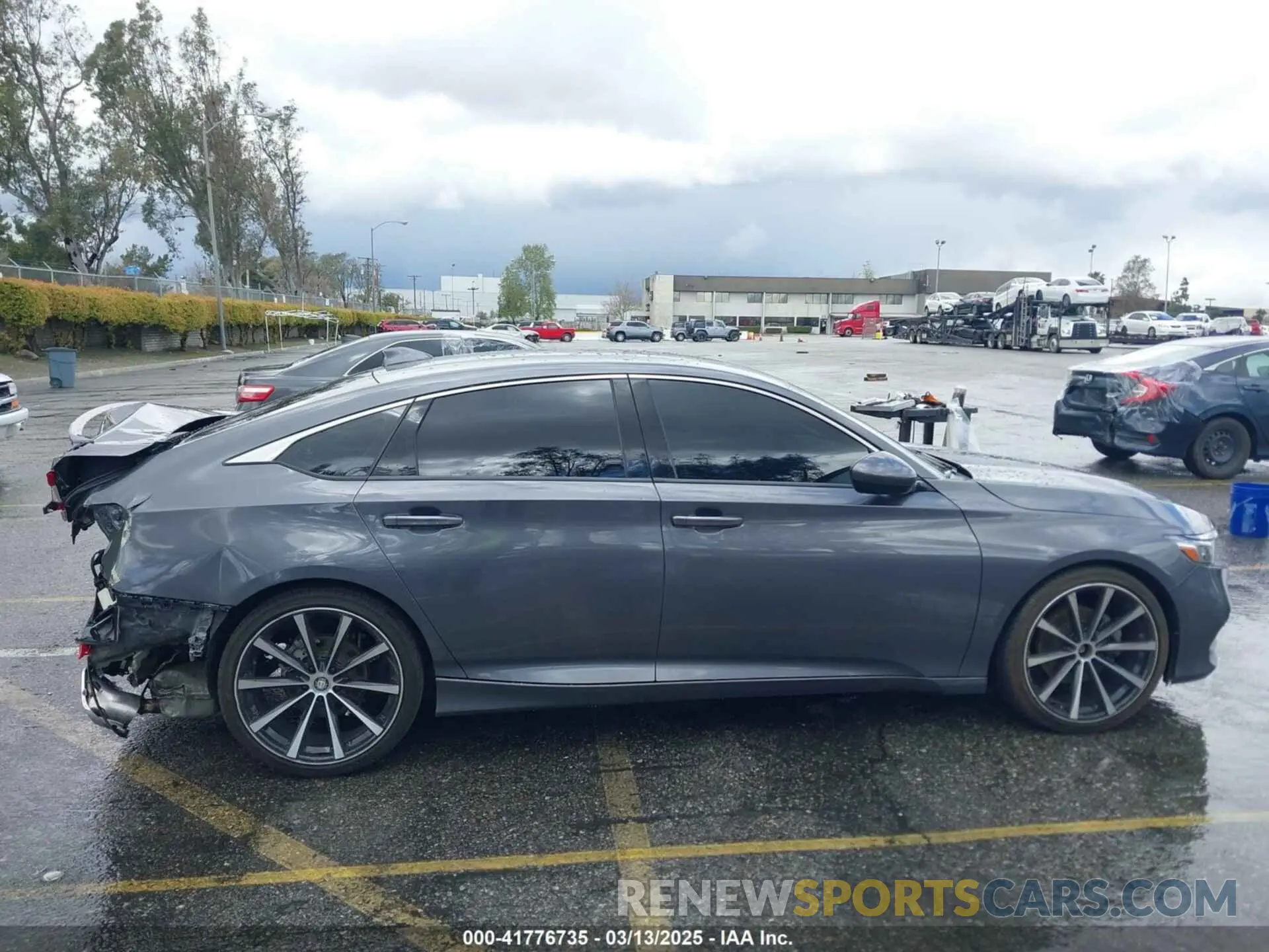 13 fotografías del automóvil dañado 1HGCV2F33LA019878 HONDA ACCORD 2020