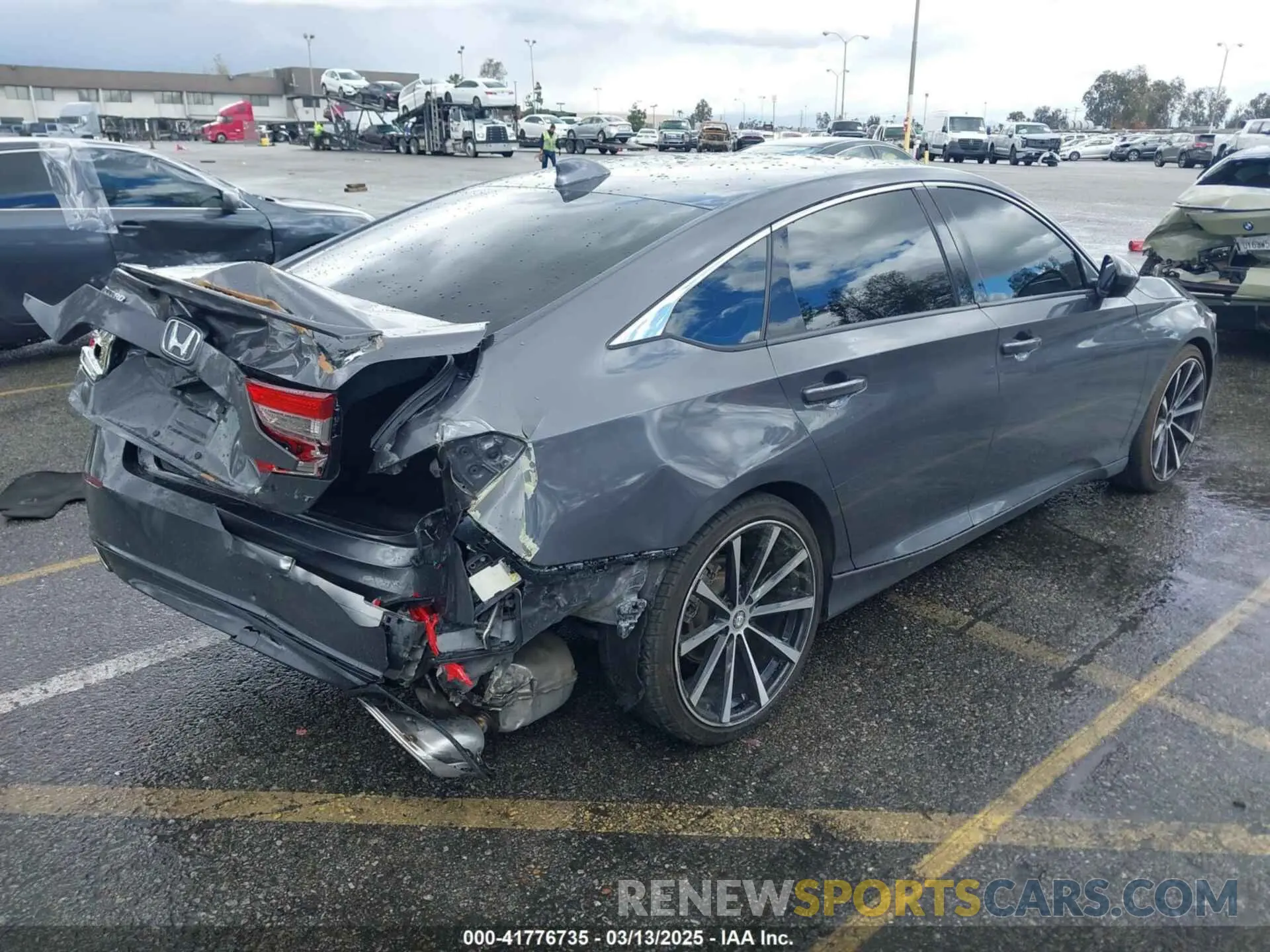 4 fotografías del automóvil dañado 1HGCV2F33LA019878 HONDA ACCORD 2020