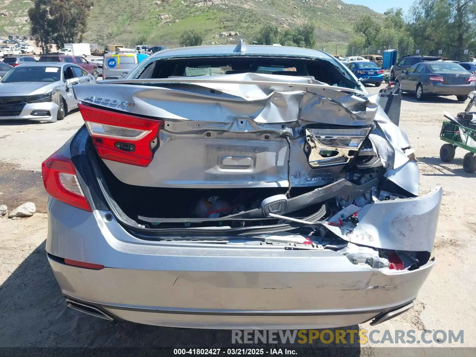 16 fotografías del automóvil dañado 1HGCV2F34LA016696 HONDA ACCORD 2020