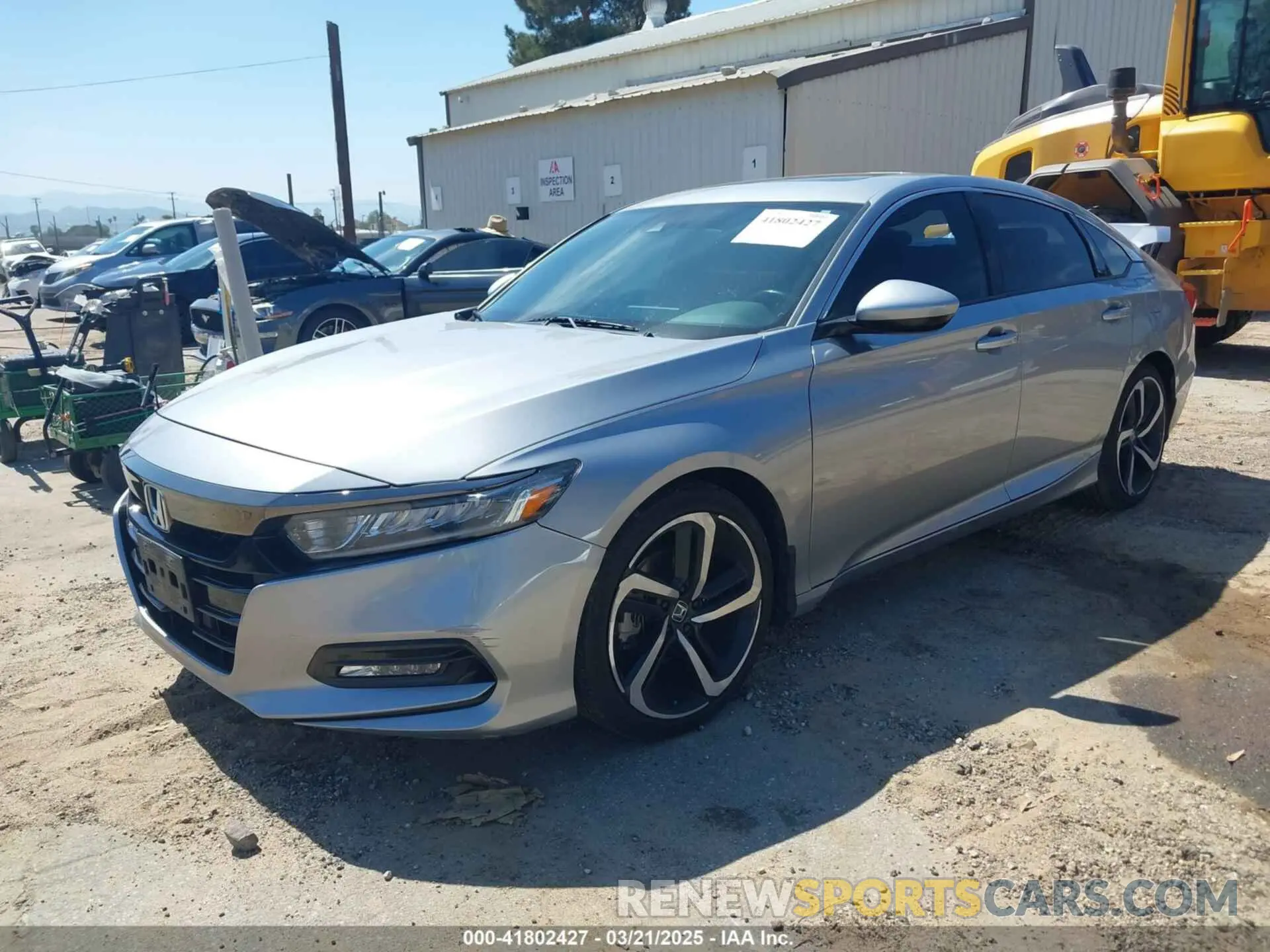 2 fotografías del automóvil dañado 1HGCV2F34LA016696 HONDA ACCORD 2020