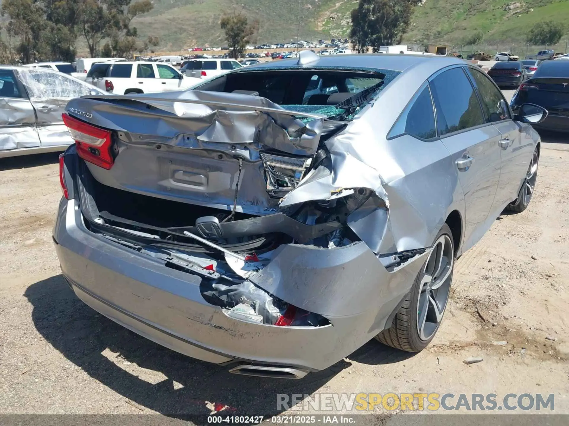 6 fotografías del automóvil dañado 1HGCV2F34LA016696 HONDA ACCORD 2020