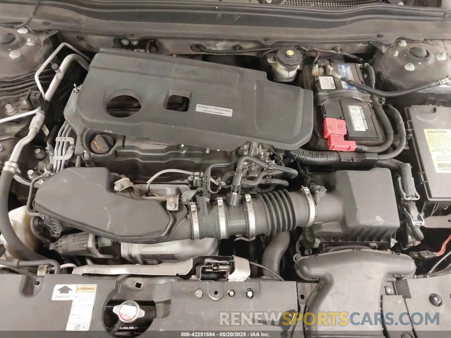 10 fotografías del automóvil dañado 1HGCV2F35LA013161 HONDA ACCORD 2020