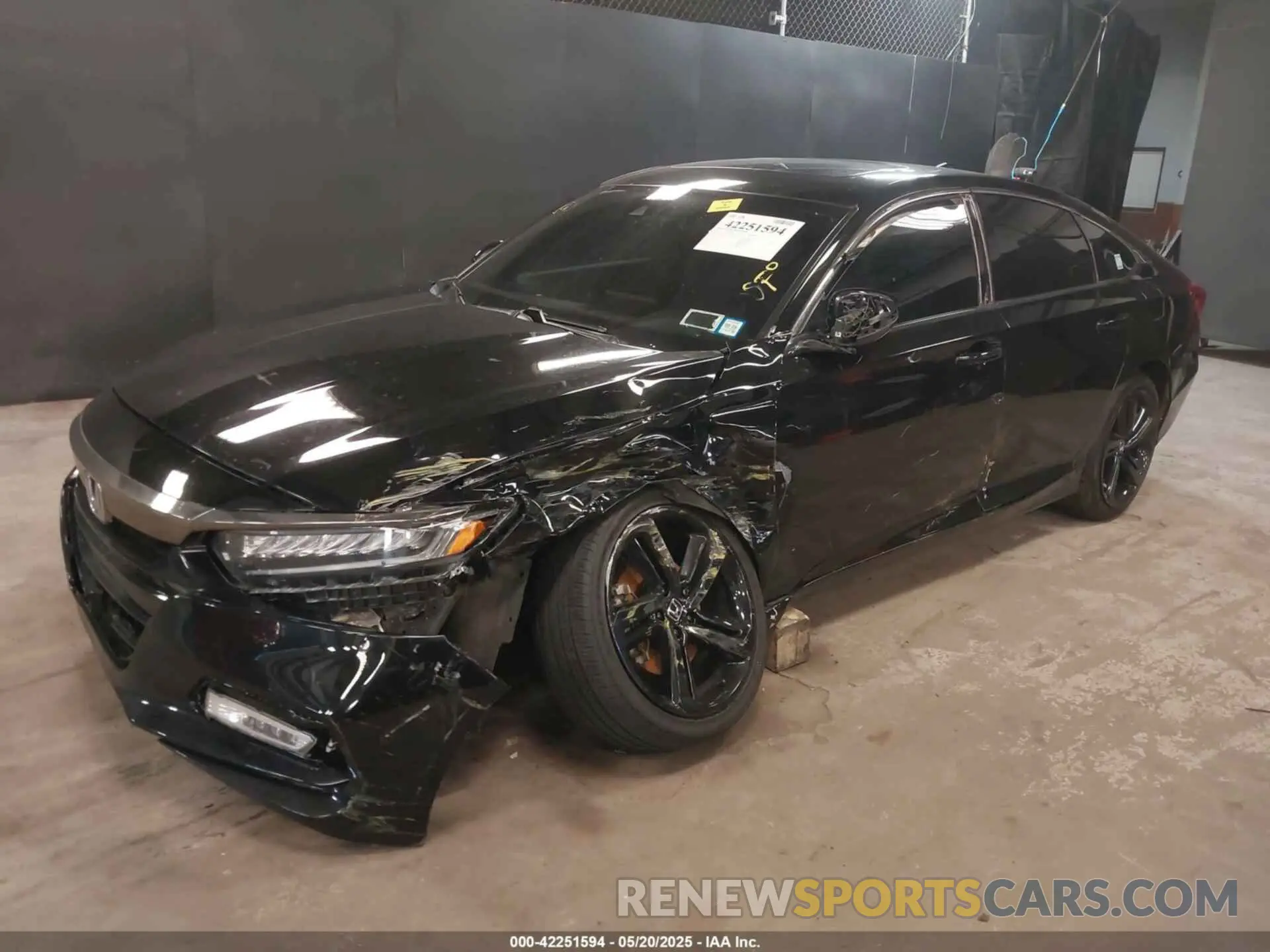 2 fotografías del automóvil dañado 1HGCV2F35LA013161 HONDA ACCORD 2020