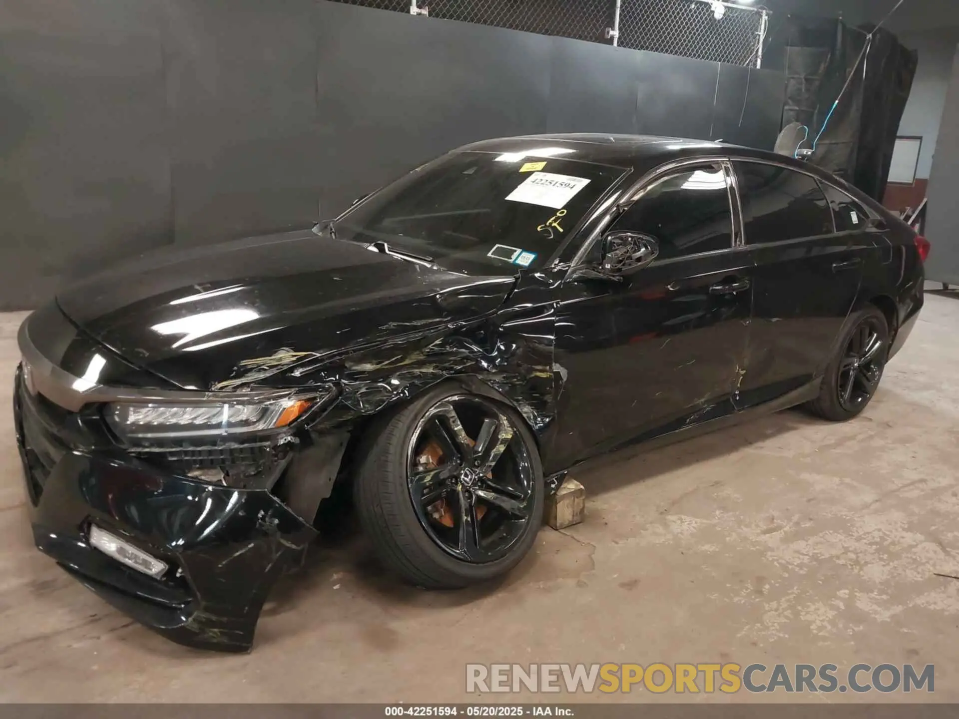 6 fotografías del automóvil dañado 1HGCV2F35LA013161 HONDA ACCORD 2020