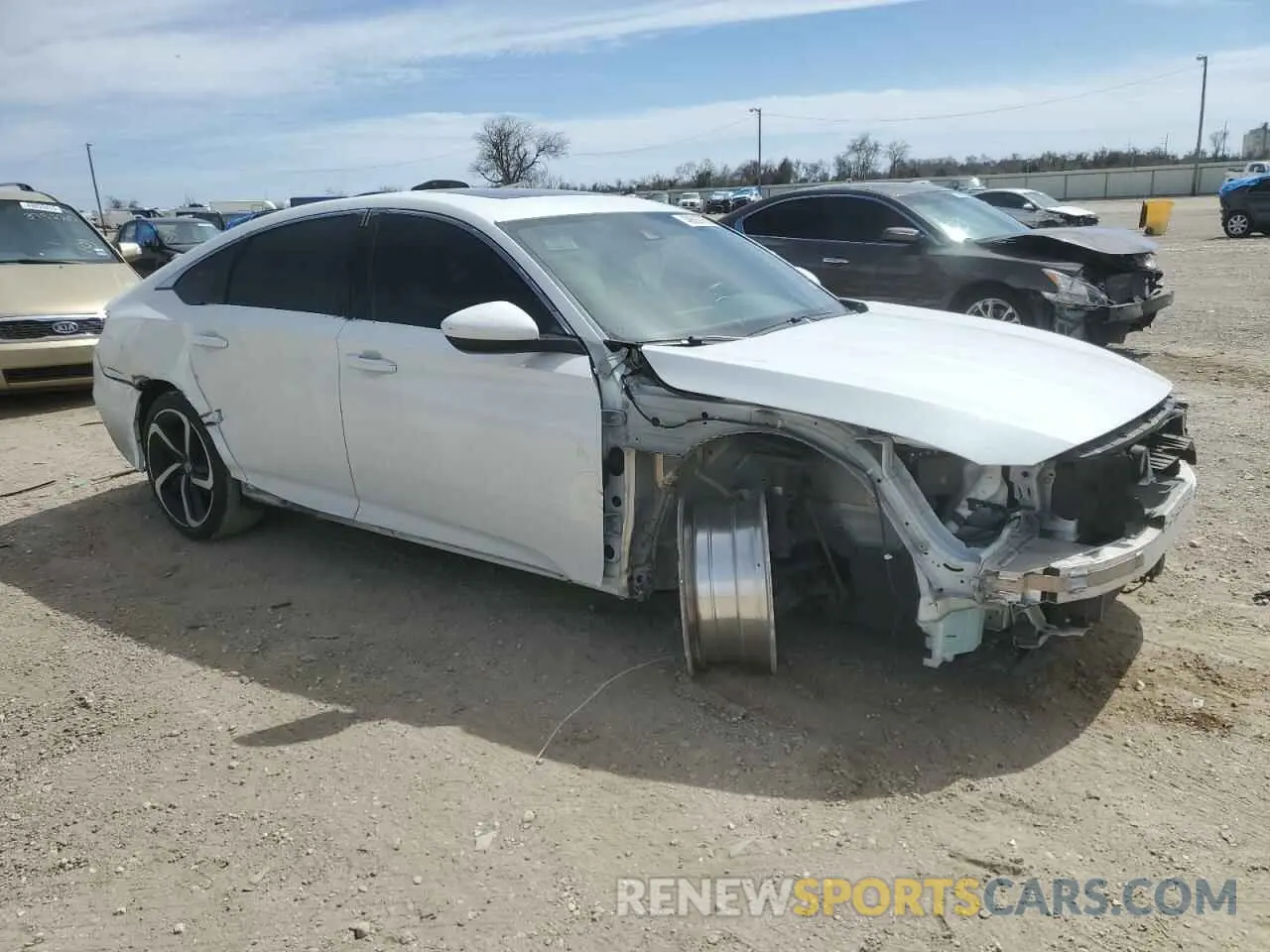 4 fotografías del automóvil dañado 1HGCV2F35LA015265 HONDA ACCORD 2020