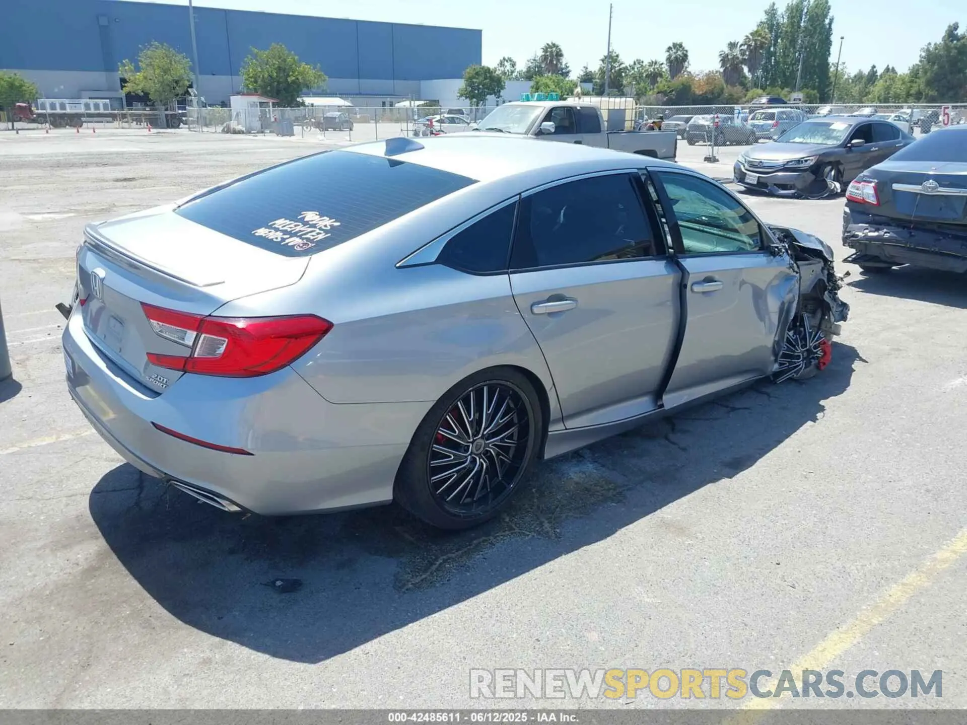 4 fotografías del automóvil dañado 1HGCV2F36LA016277 HONDA ACCORD 2020