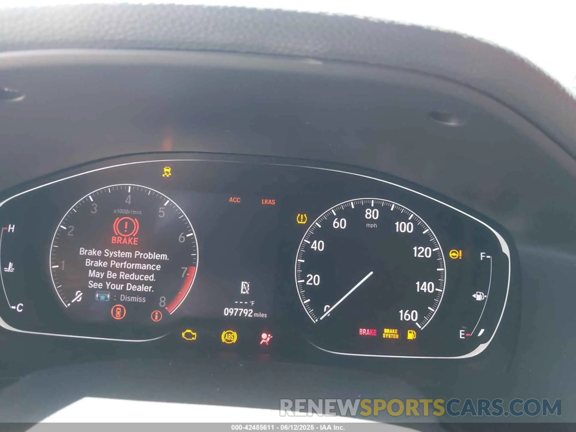7 fotografías del automóvil dañado 1HGCV2F36LA016277 HONDA ACCORD 2020