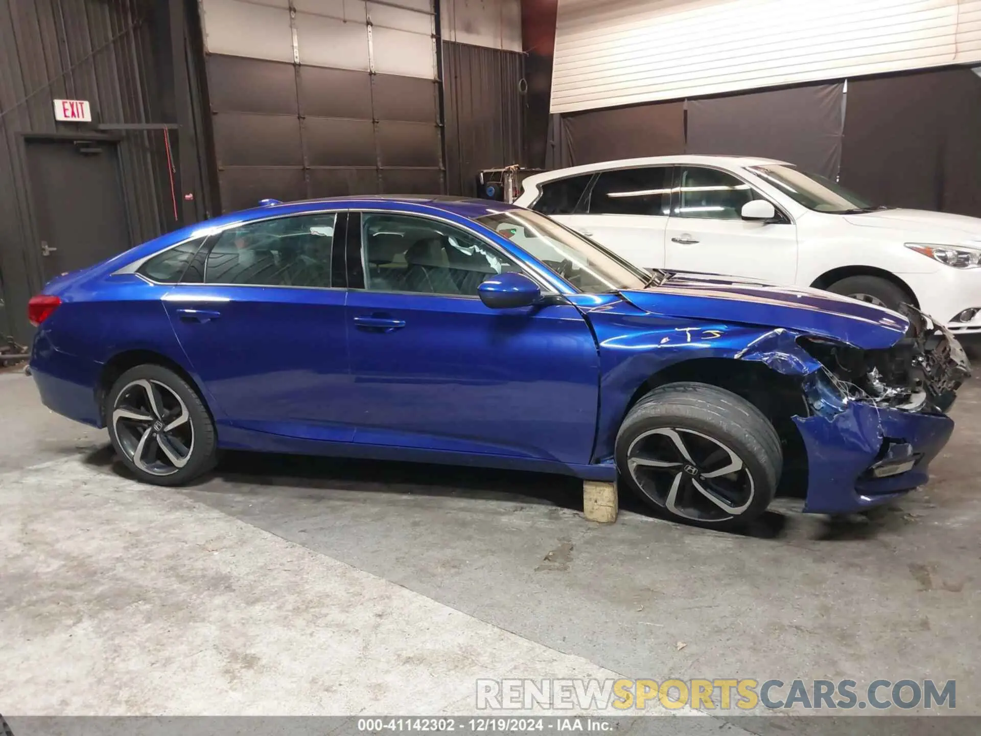 14 fotografías del automóvil dañado 1HGCV2F37LA002453 HONDA ACCORD 2020