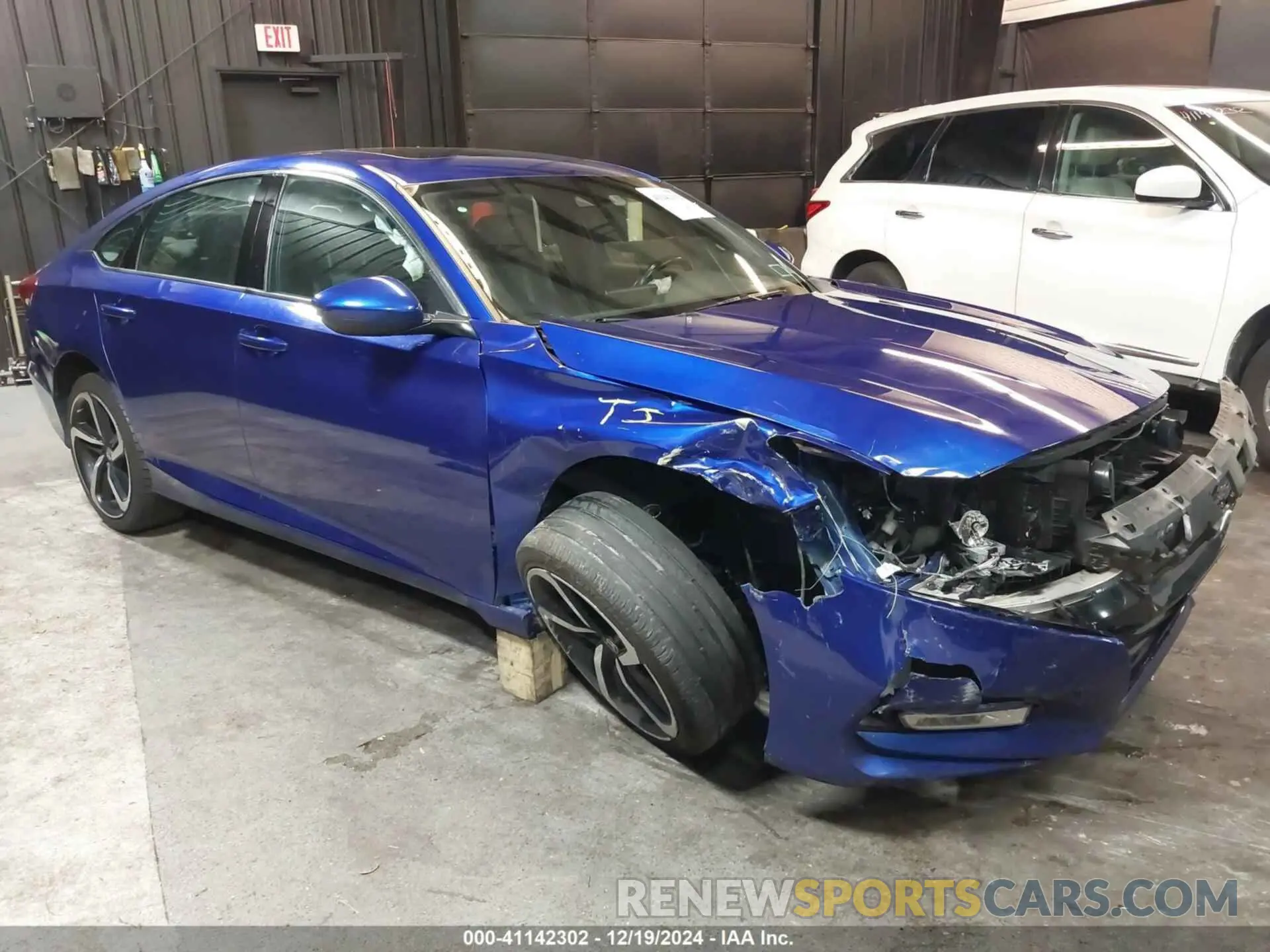 6 fotografías del automóvil dañado 1HGCV2F37LA002453 HONDA ACCORD 2020