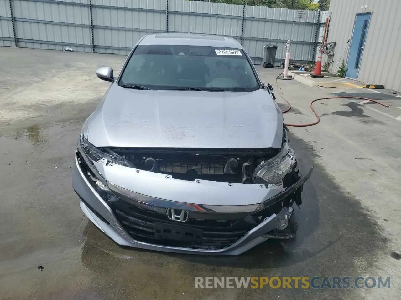 5 fotografías del automóvil dañado 1HGCV2F37LA016918 HONDA ACCORD 2020
