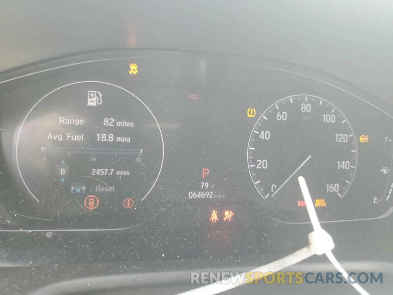 9 fotografías del automóvil dañado 1HGCV2F37LA016918 HONDA ACCORD 2020