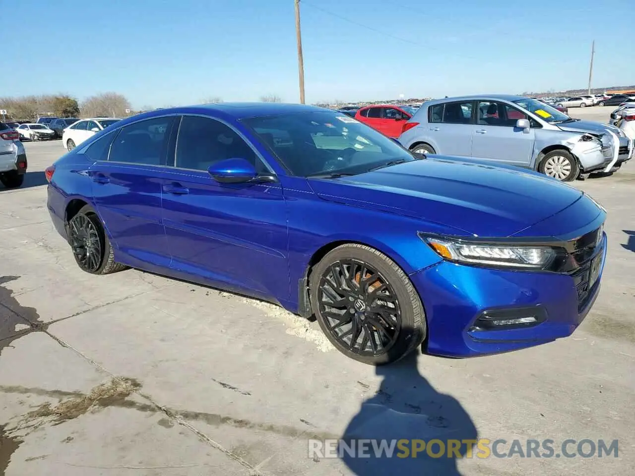 4 fotografías del automóvil dañado 1HGCV2F37LA025781 HONDA ACCORD 2020