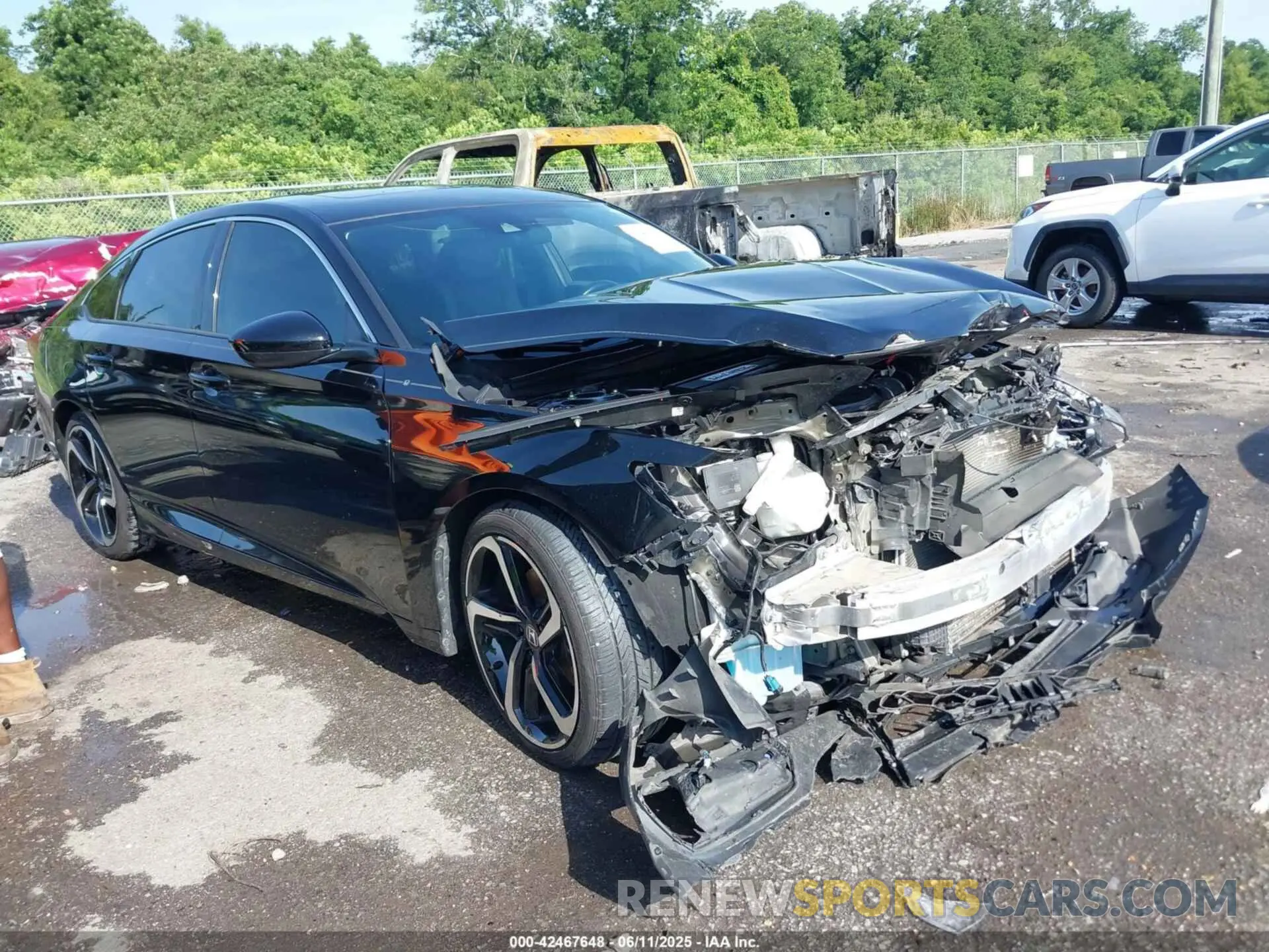 1 fotografías del automóvil dañado 1HGCV2F38LA002221 HONDA ACCORD 2020
