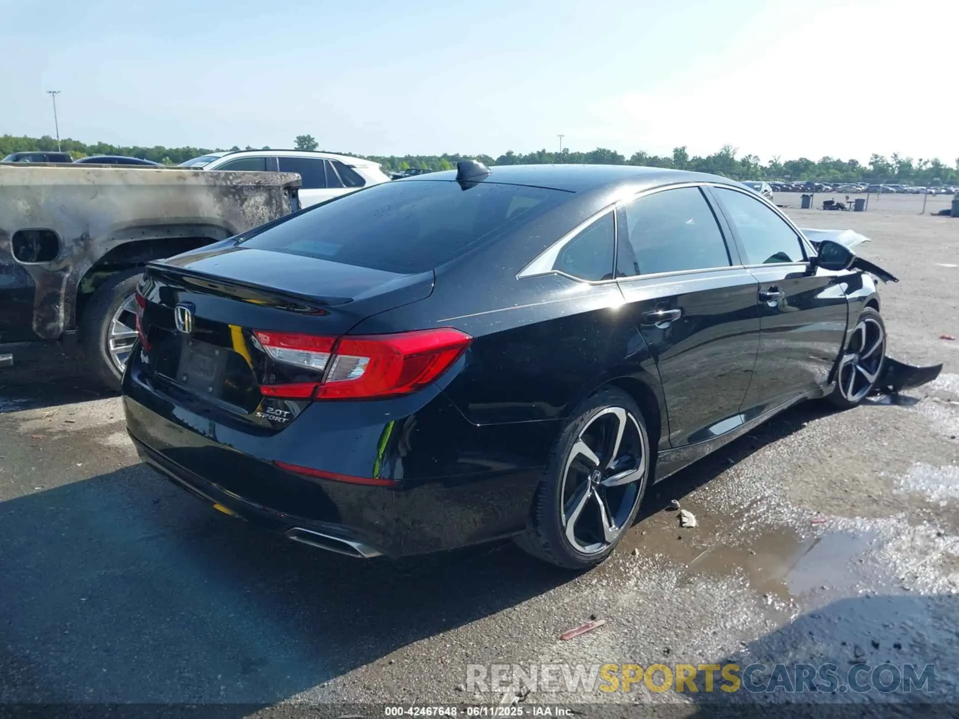 4 fotografías del automóvil dañado 1HGCV2F38LA002221 HONDA ACCORD 2020